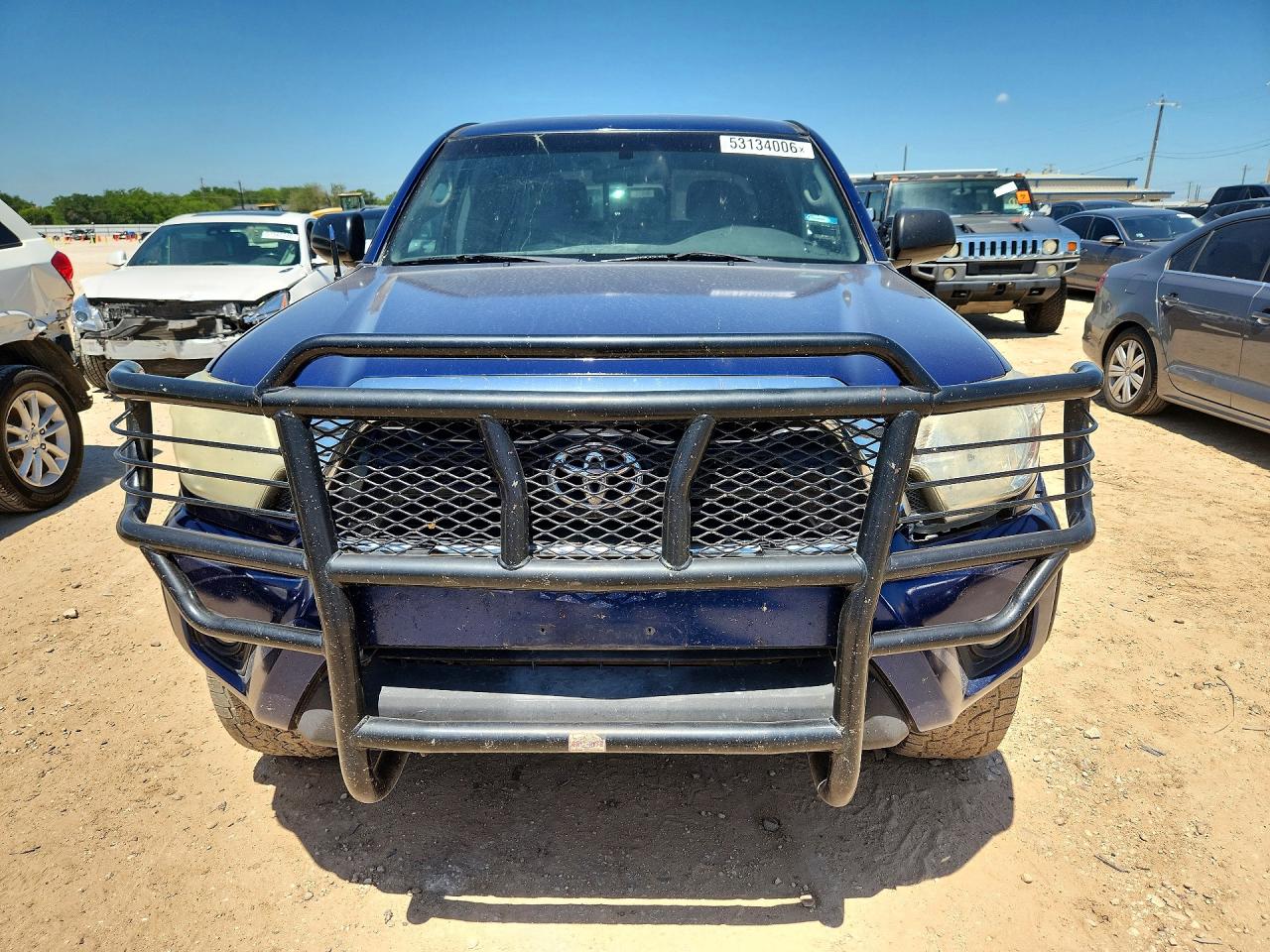 2015 Toyota Tacoma Double Cab Prerunner Blue vin: 3TMJU4GN7FM181881