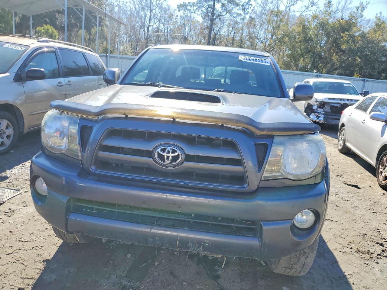 2010 Toyota Tacoma Double Cab Prerunner Charcoal vin: 3TMJU4GN8AM093219