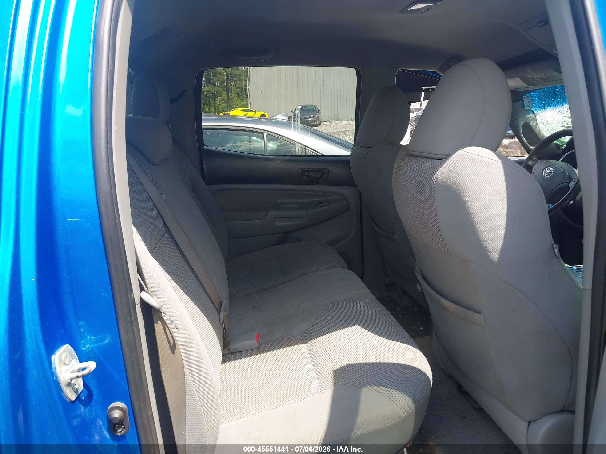 2010 Toyota Tacoma Prerunner V6 Blue vin: 3TMJU4GN8AM094399