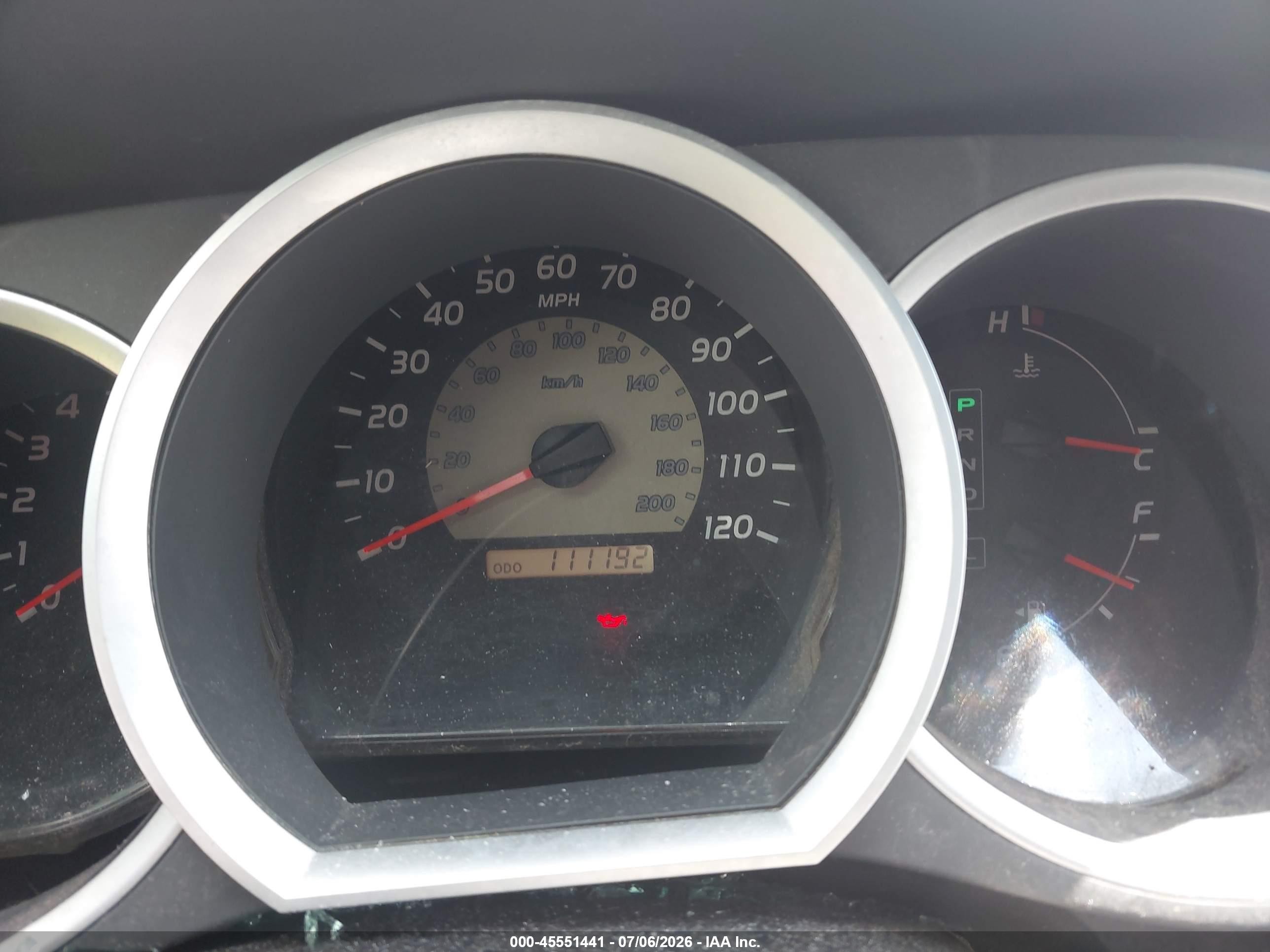 2010 Toyota Tacoma Prerunner V6 Blue vin: 3TMJU4GN8AM094399