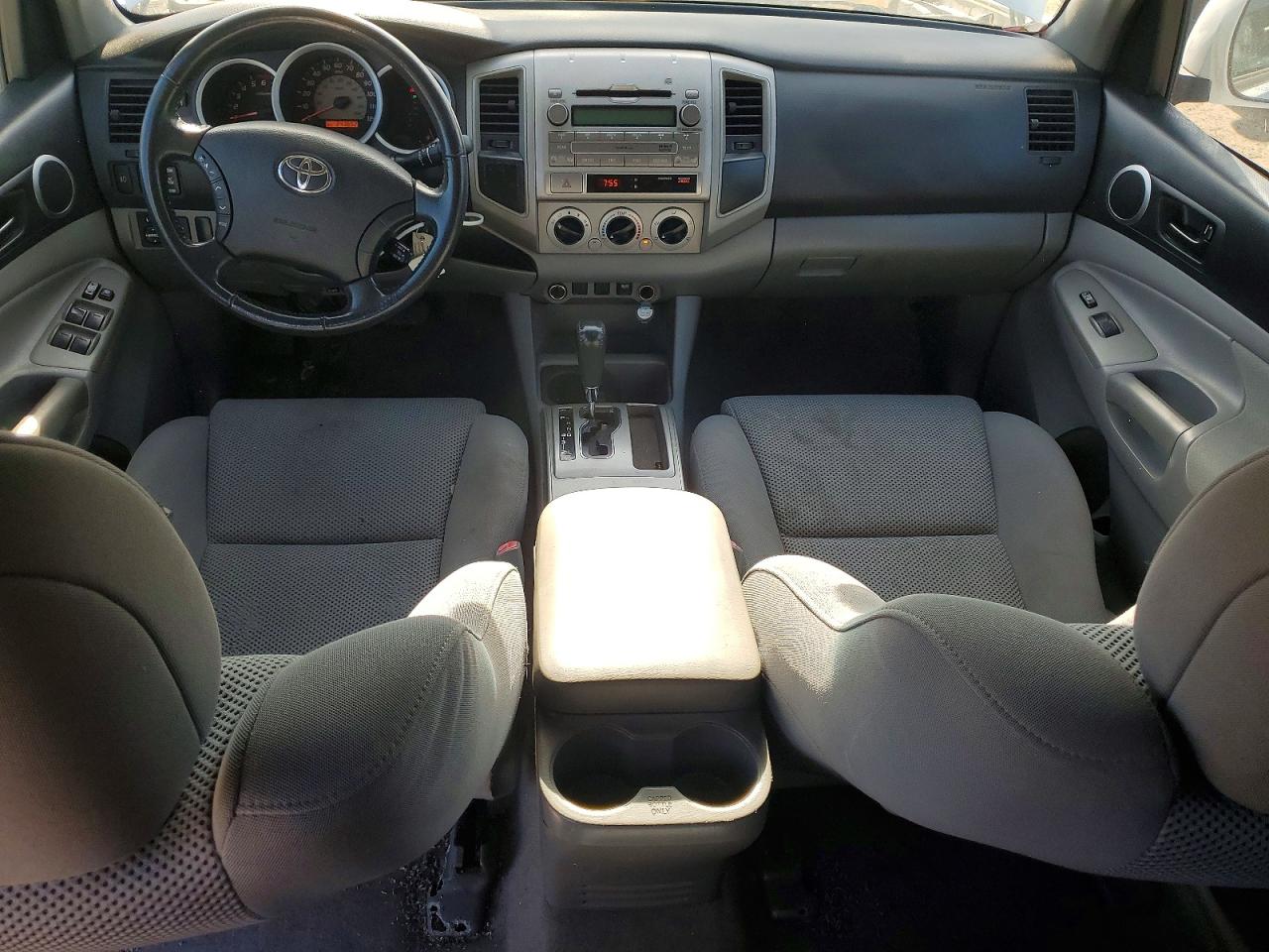 2010 Toyota Tacoma Double Cab Prerunner Белый vin: 3TMJU4GN8AM105126