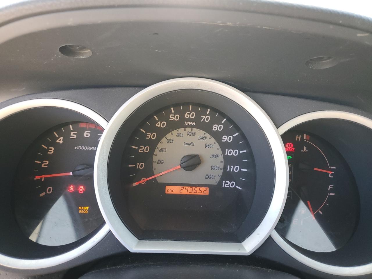 2010 Toyota Tacoma Double Cab Prerunner Белый vin: 3TMJU4GN8AM105126 Damage: Warning Light - Maintenance, On, Unacceptable