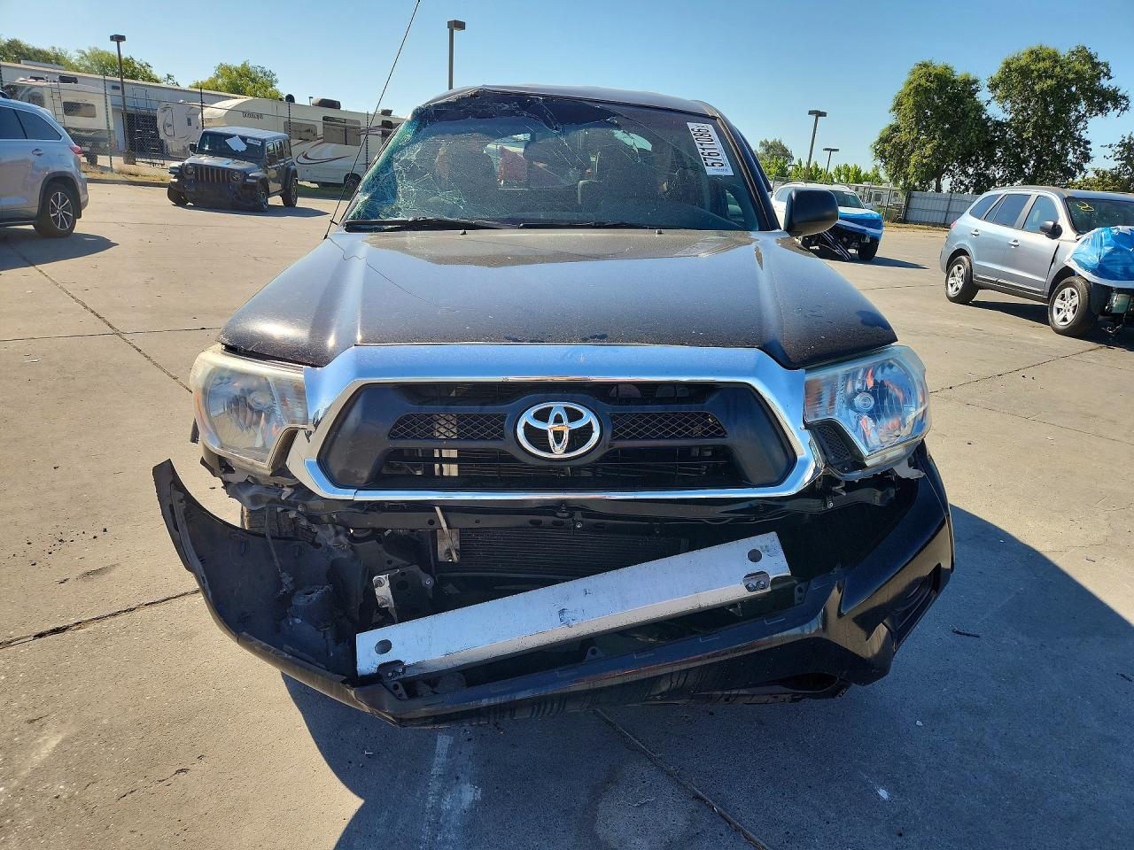 2013 Toyota Tacoma Double Cab Prerunner Black vin: 3TMJU4GN8DM140639