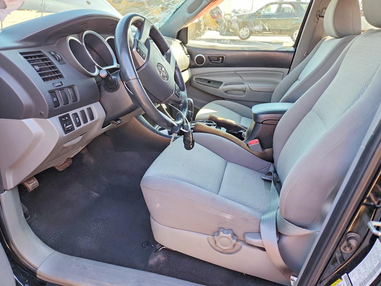 2013 Toyota Tacoma Double Cab Prerunner Black vin: 3TMJU4GN8DM140639
