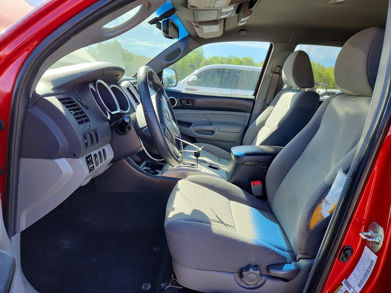 2013 Toyota Tacoma Double Cab Prerunner Red vin: 3TMJU4GN8DM145484