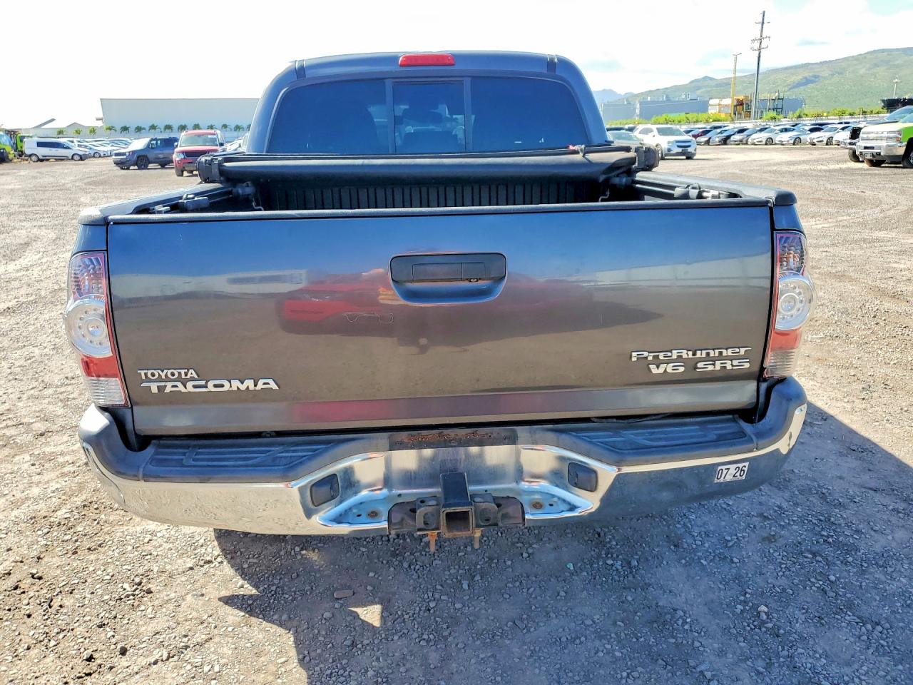 2013 Toyota Tacoma Double Cab Prerunner Charcoal vin: 3TMJU4GN8DM151513