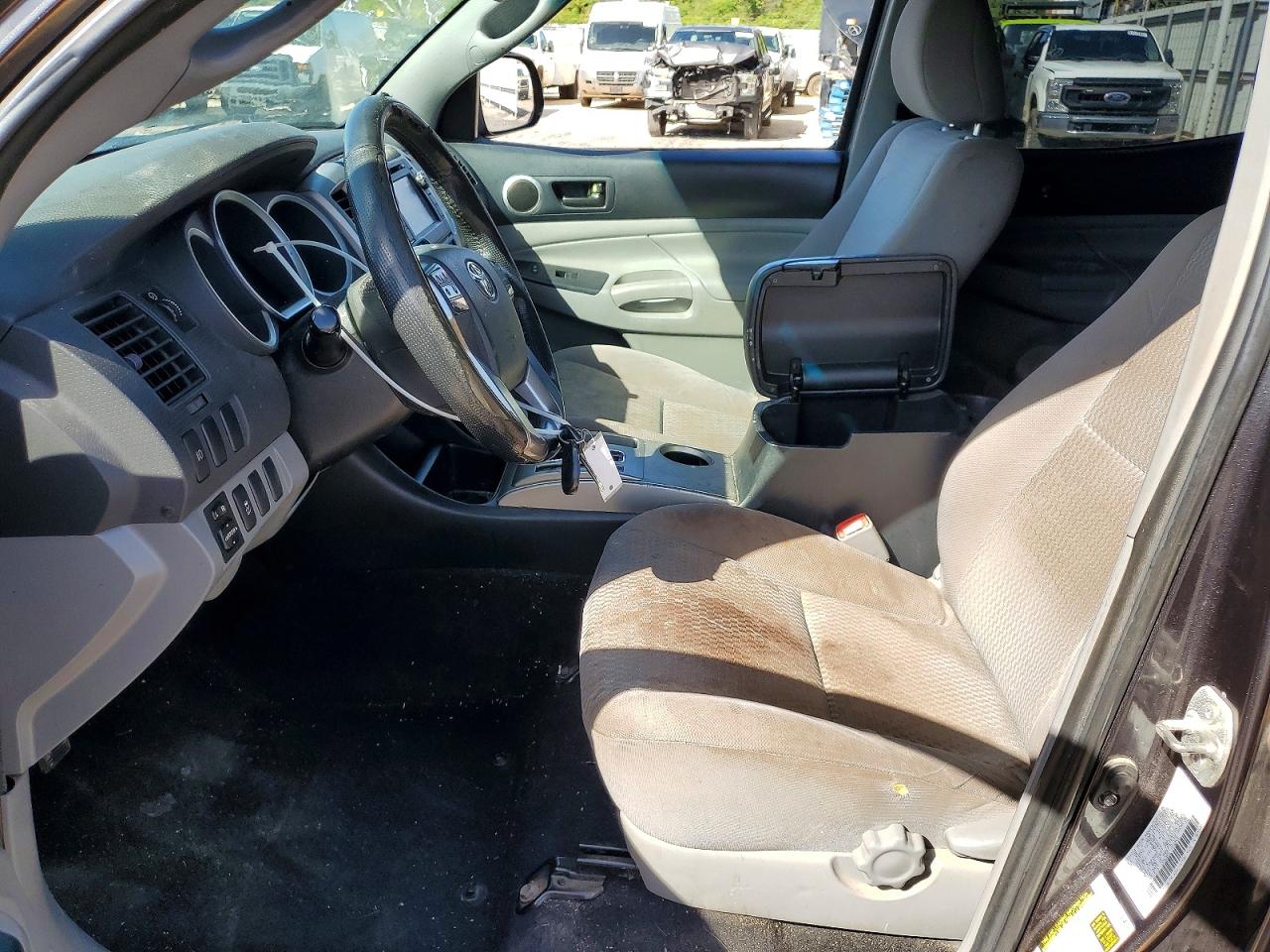 2013 Toyota Tacoma Double Cab Prerunner Charcoal vin: 3TMJU4GN8DM151513