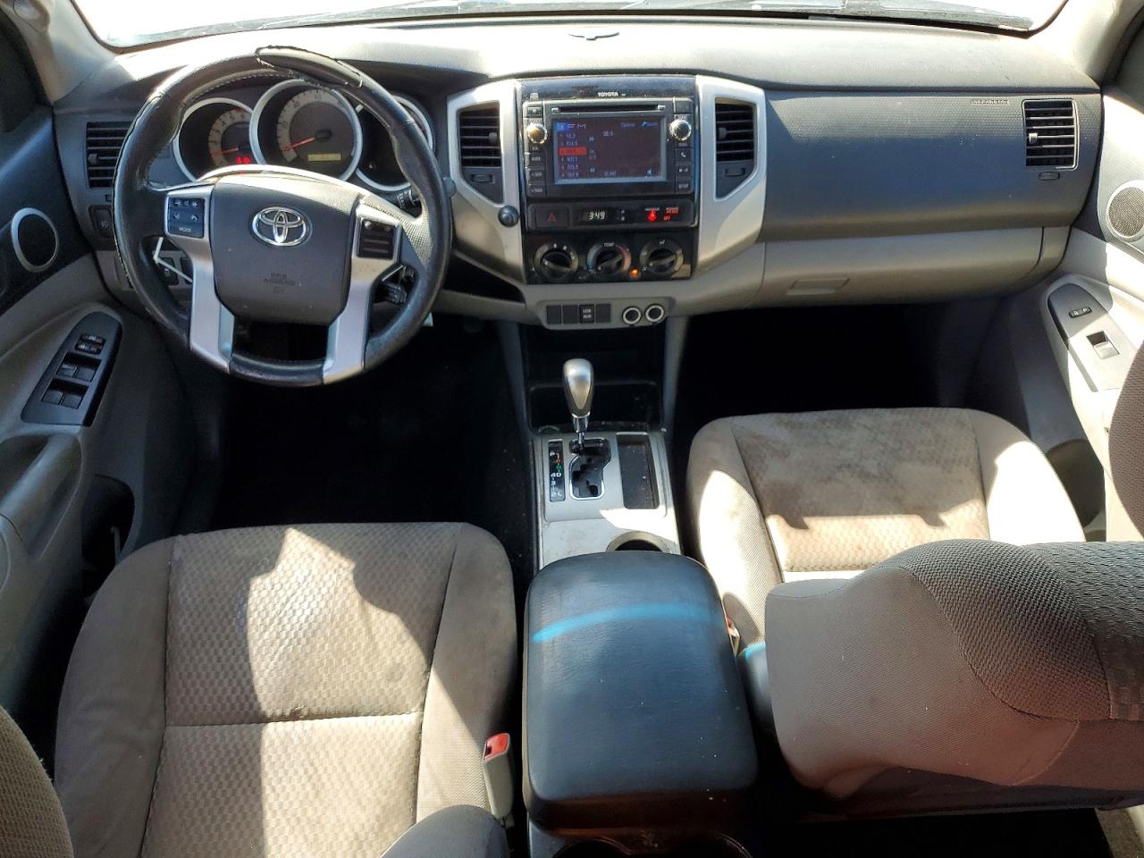 2013 Toyota Tacoma Double Cab Prerunner Charcoal vin: 3TMJU4GN8DM151513