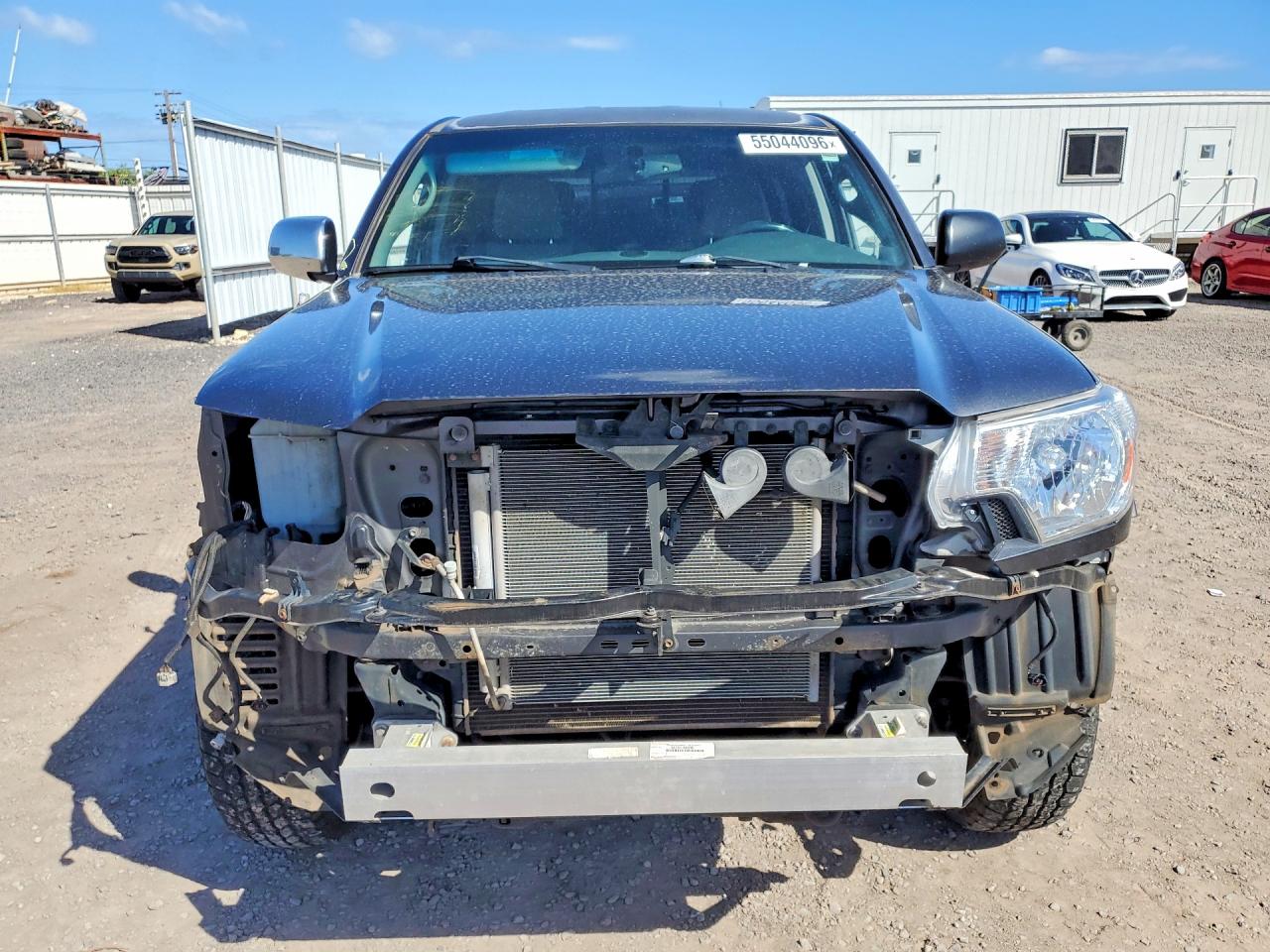 2013 Toyota Tacoma Double Cab Prerunner Charcoal vin: 3TMJU4GN8DM151513