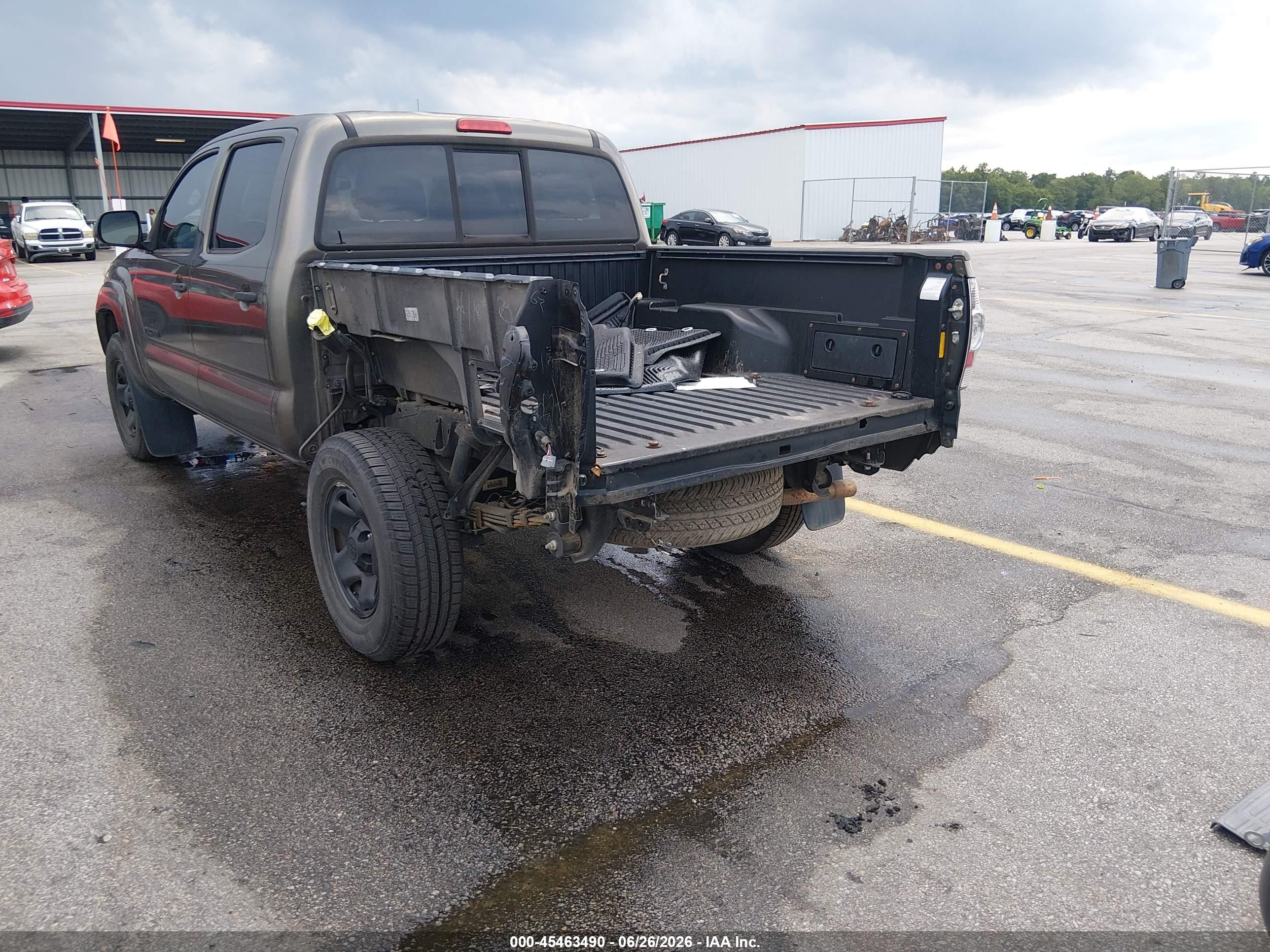 2013 Toyota Tacoma Prerunner V6 Brown vin: 3TMJU4GN8DM152676
