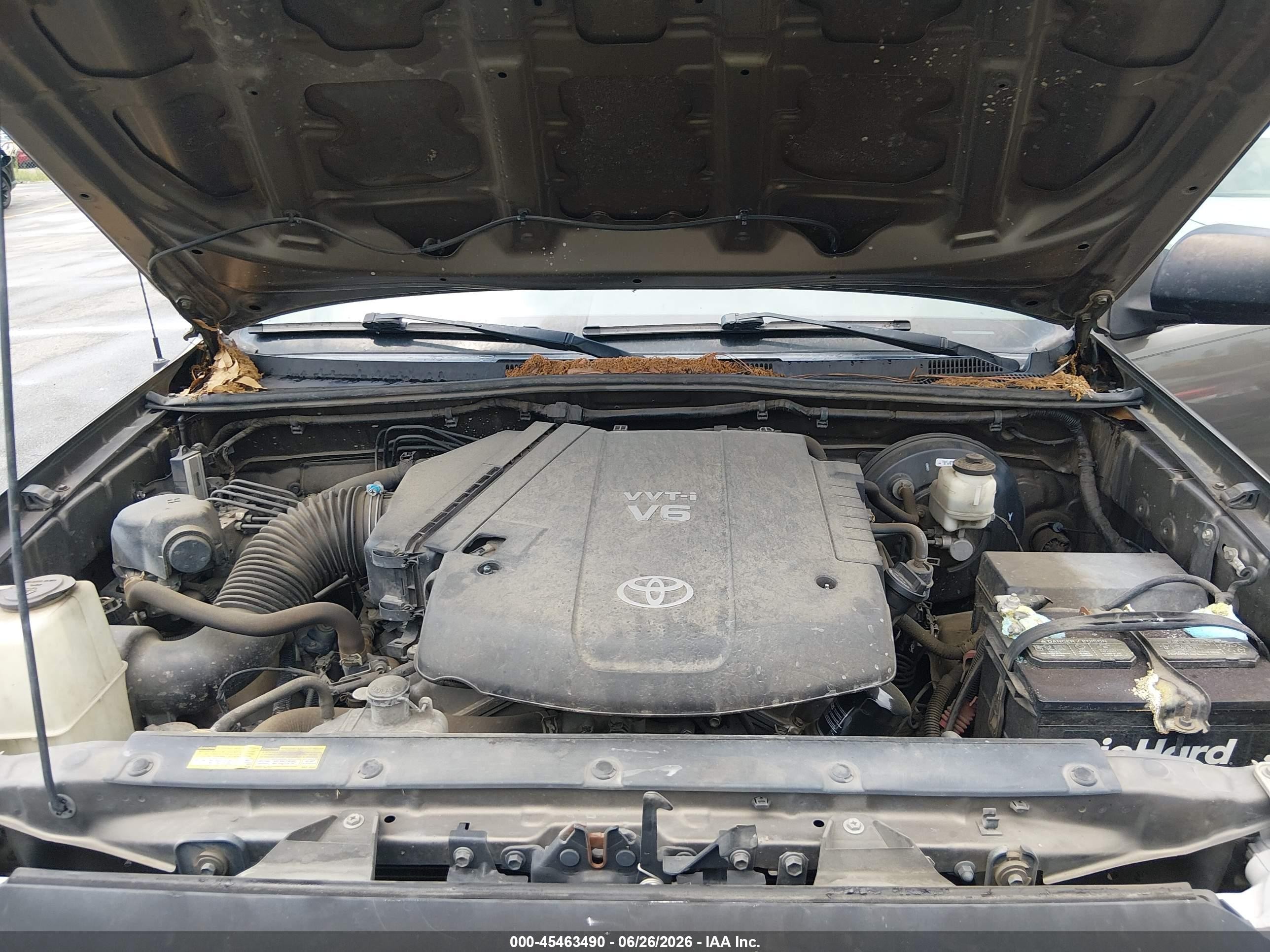 2013 Toyota Tacoma Prerunner V6 Brown vin: 3TMJU4GN8DM152676
