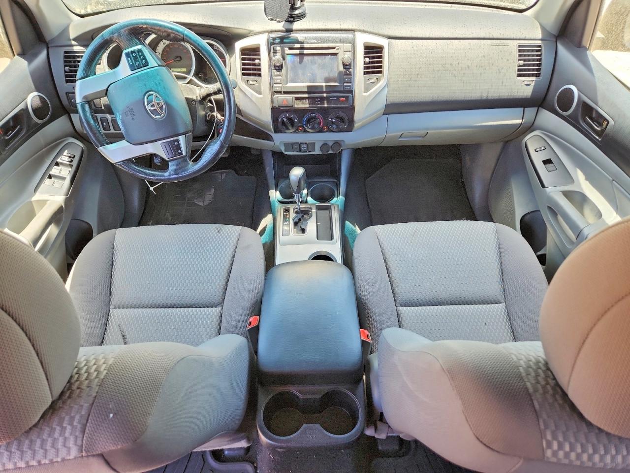 2013 Toyota Tacoma Double Cab Prerunner Green vin: 3TMJU4GN8DM155495