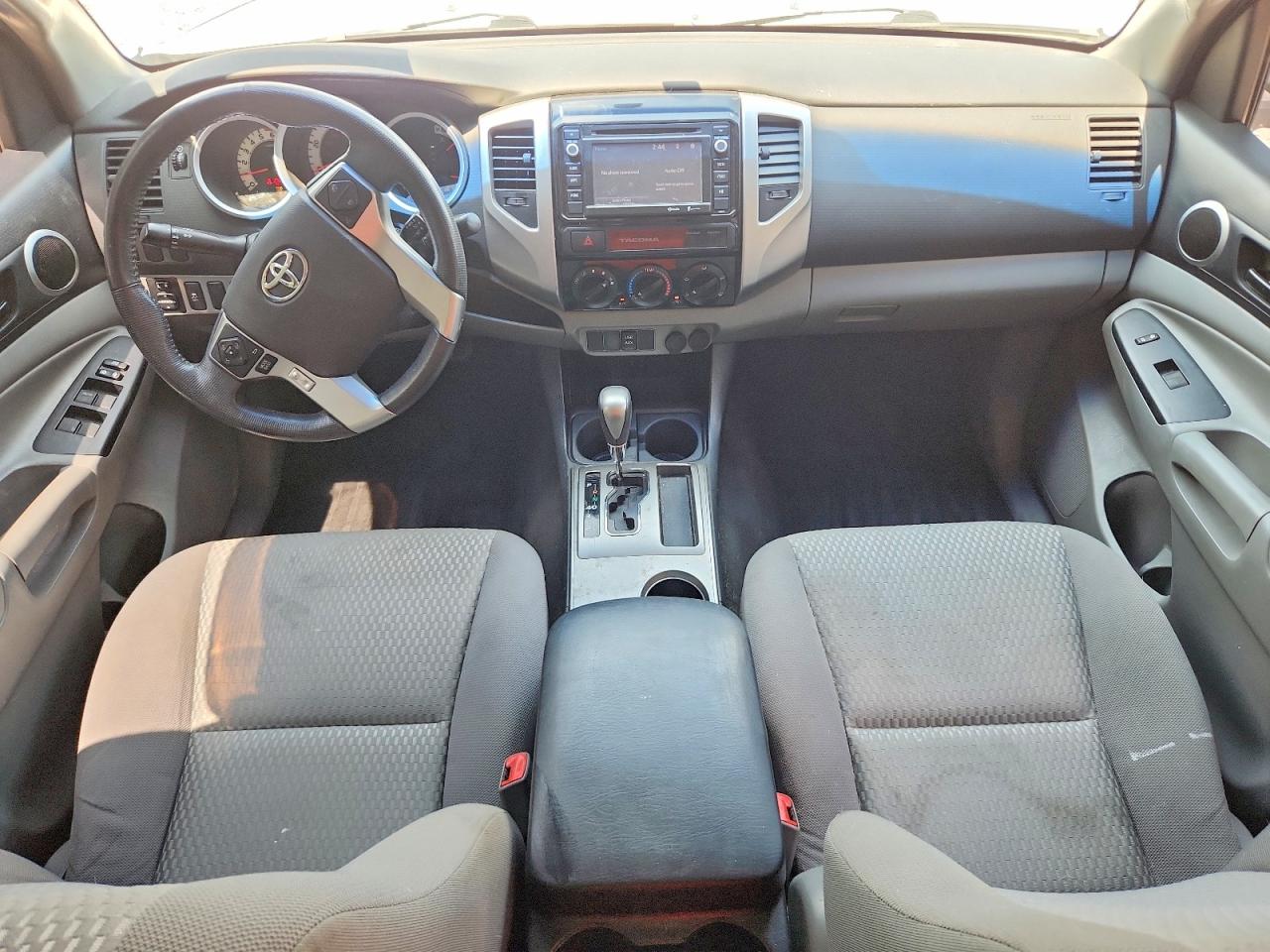 2015 Toyota Tacoma Double Cab Prerunner White vin: 3TMJU4GN8FM179699
