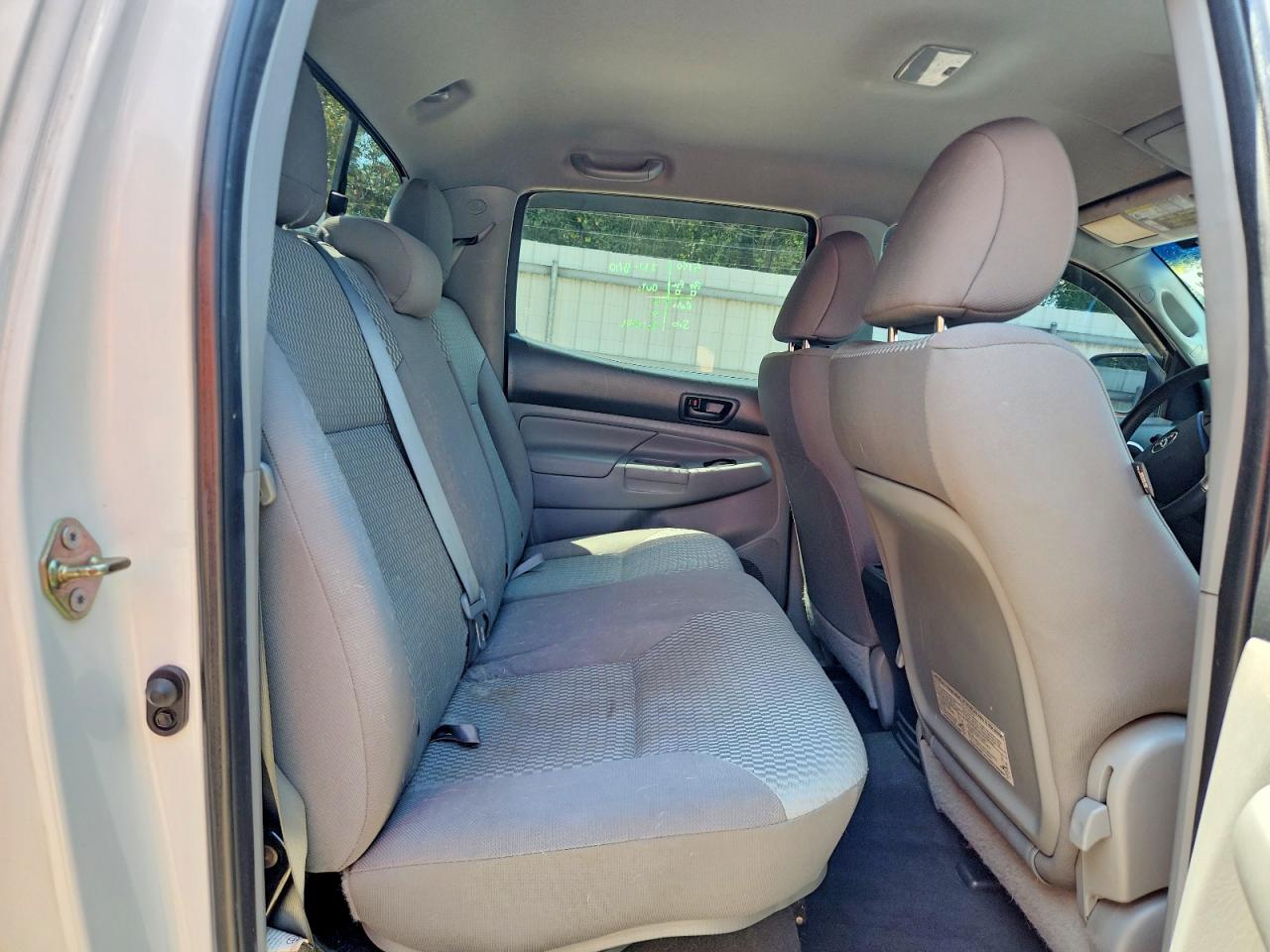 2015 Toyota Tacoma Double Cab Prerunner White vin: 3TMJU4GN8FM179699