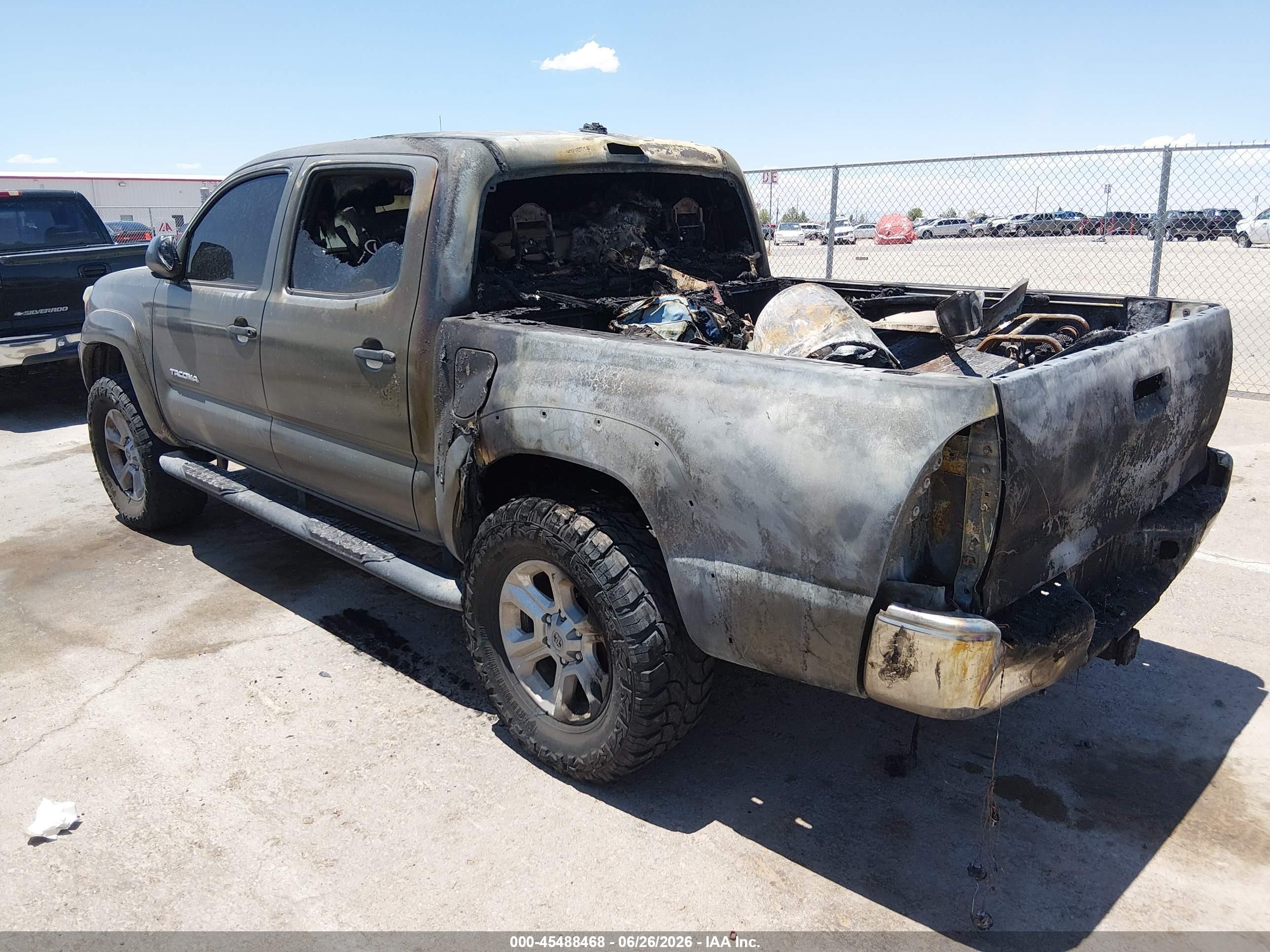 2012 Toyota Tacoma Prerunner V6 Dark Brown vin: 3TMJU4GN9CM128529