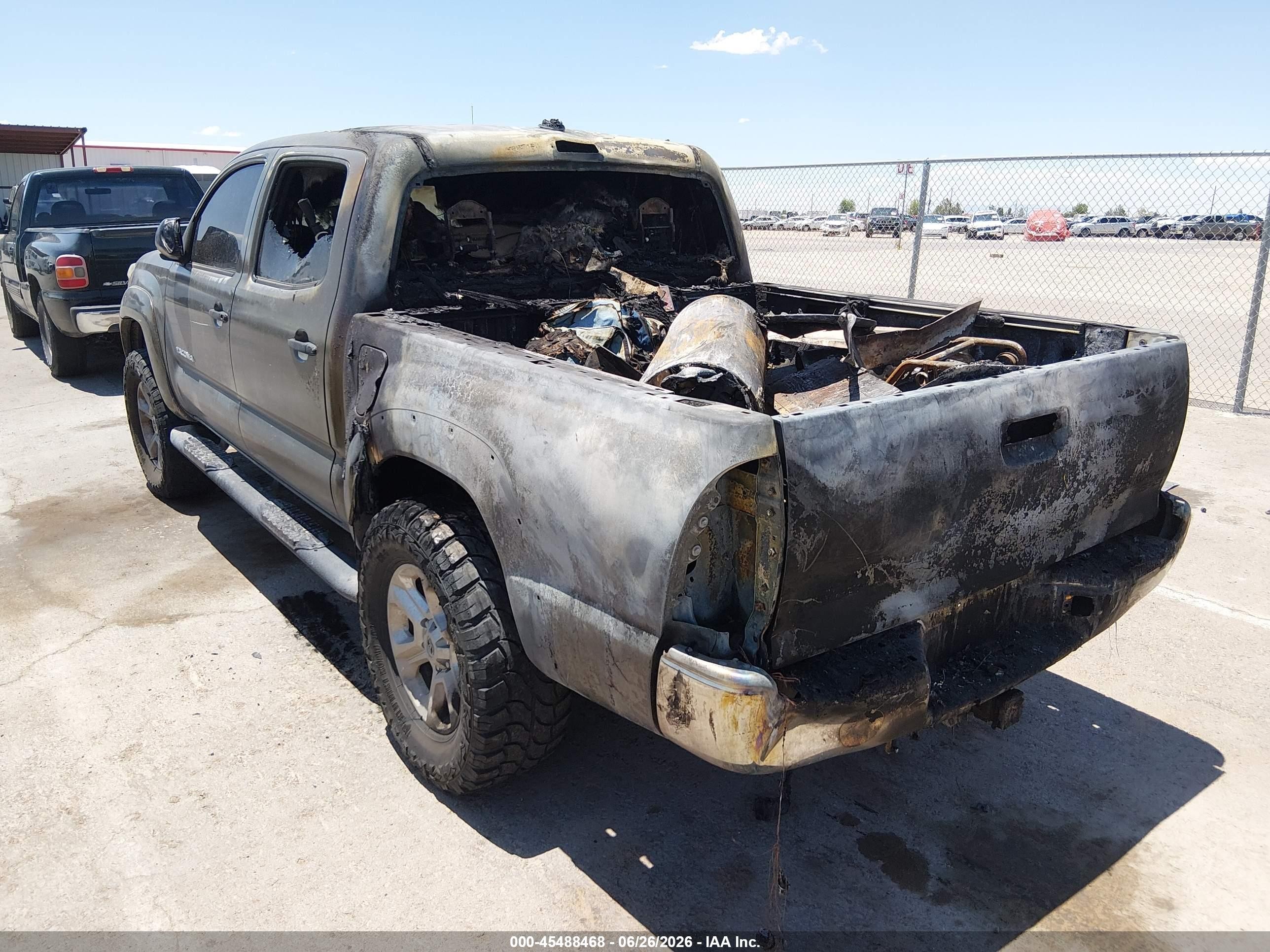 2012 Toyota Tacoma Prerunner V6 Dark Brown vin: 3TMJU4GN9CM128529