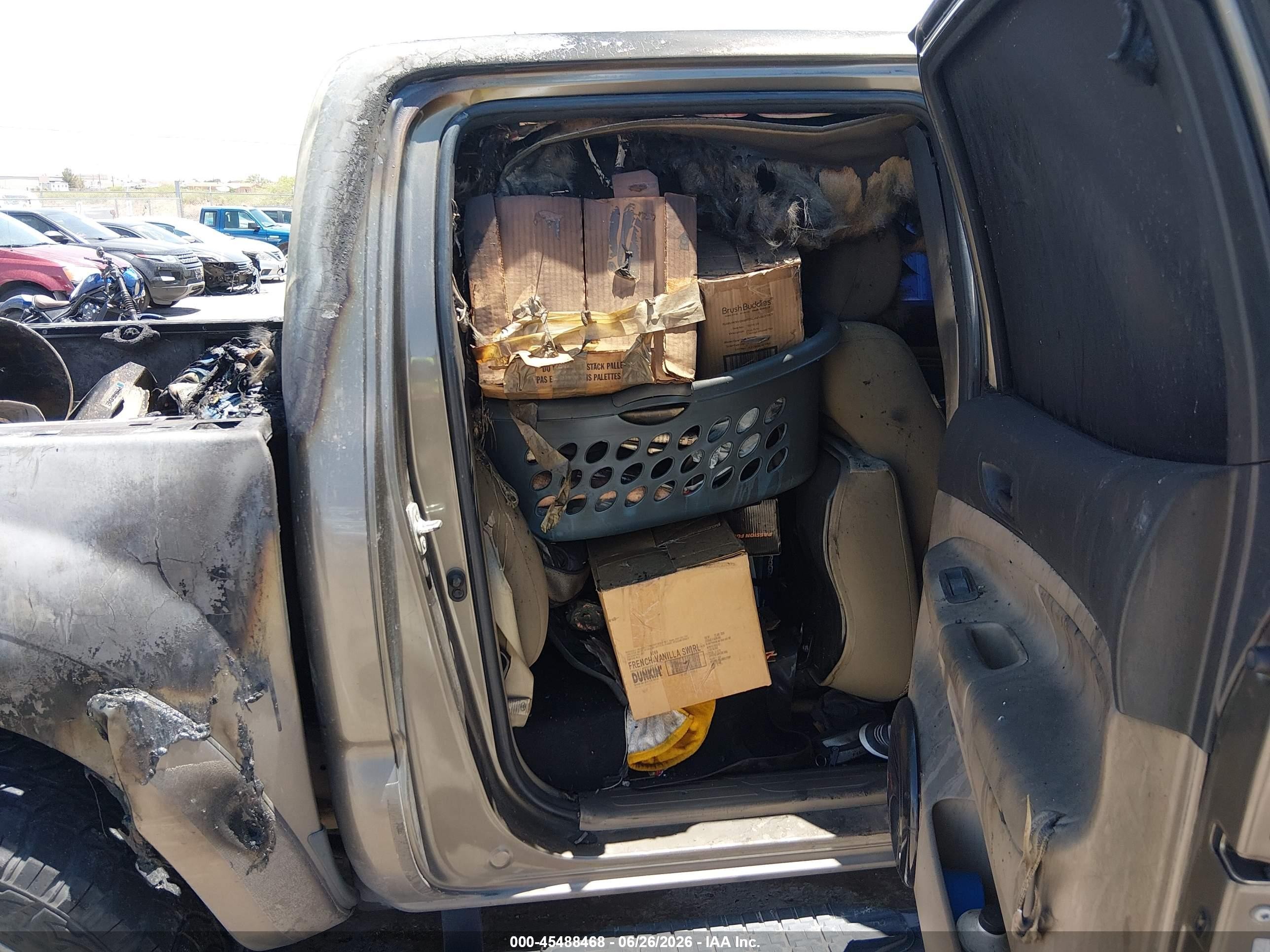 2012 Toyota Tacoma Prerunner V6 Dark Brown vin: 3TMJU4GN9CM128529