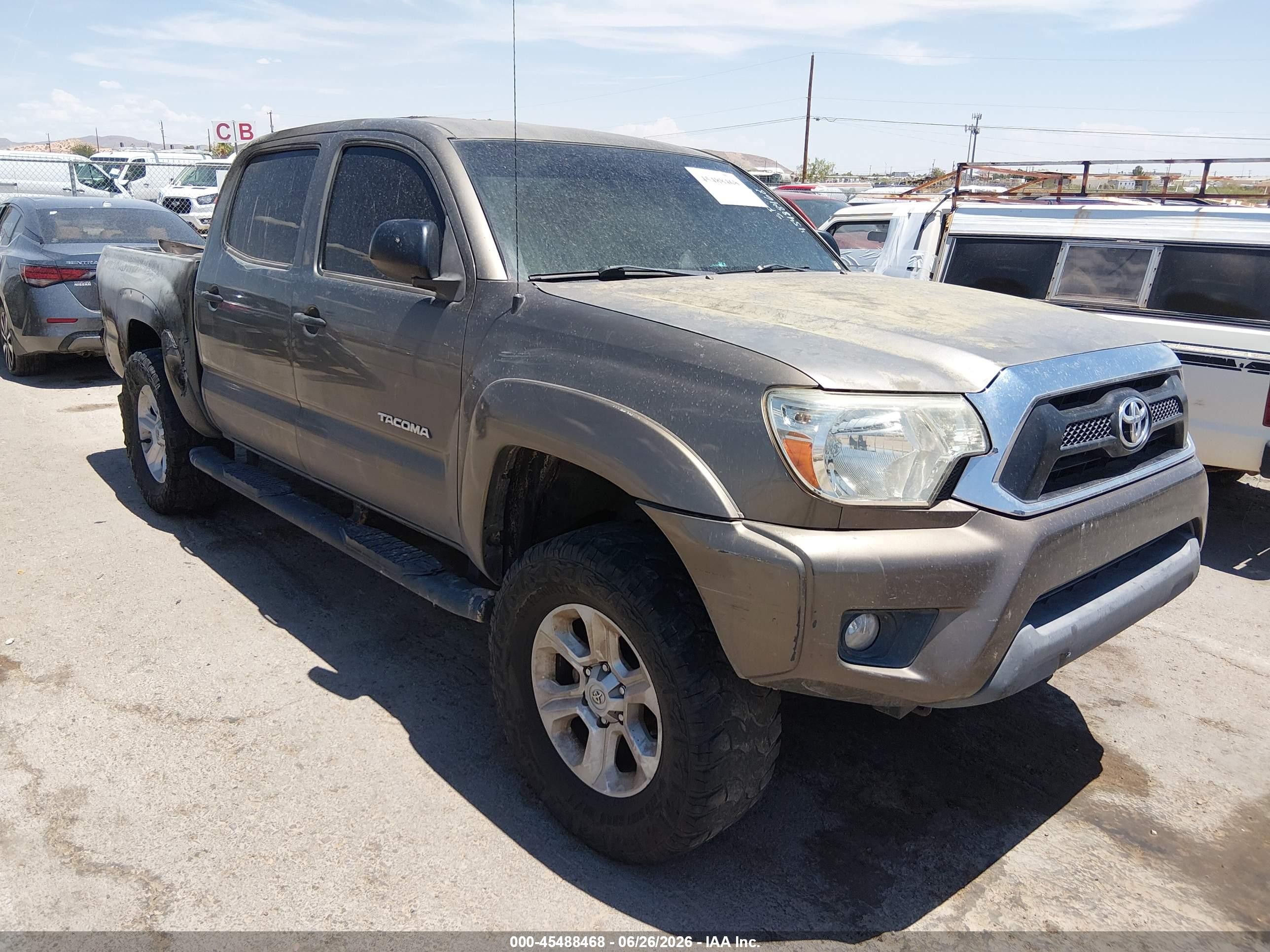 2012 Toyota Tacoma Prerunner V6 Dark Brown vin: 3TMJU4GN9CM128529