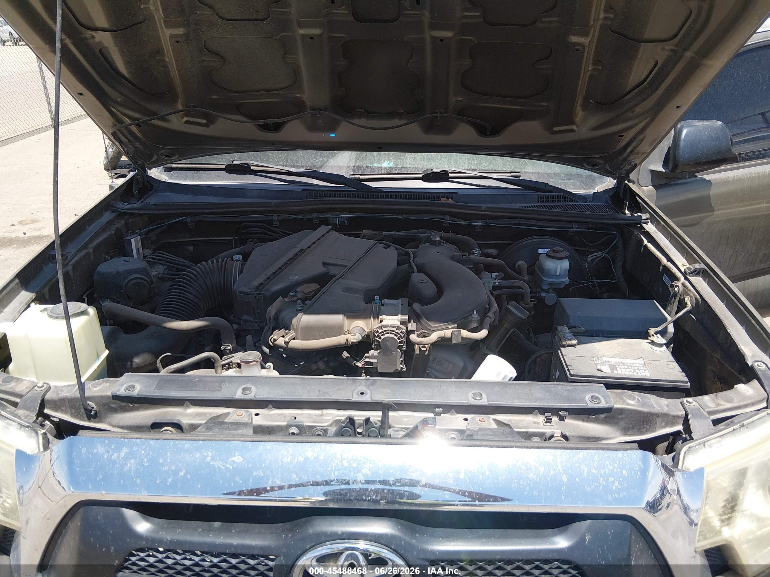 2012 Toyota Tacoma Prerunner V6 Dark Brown vin: 3TMJU4GN9CM128529