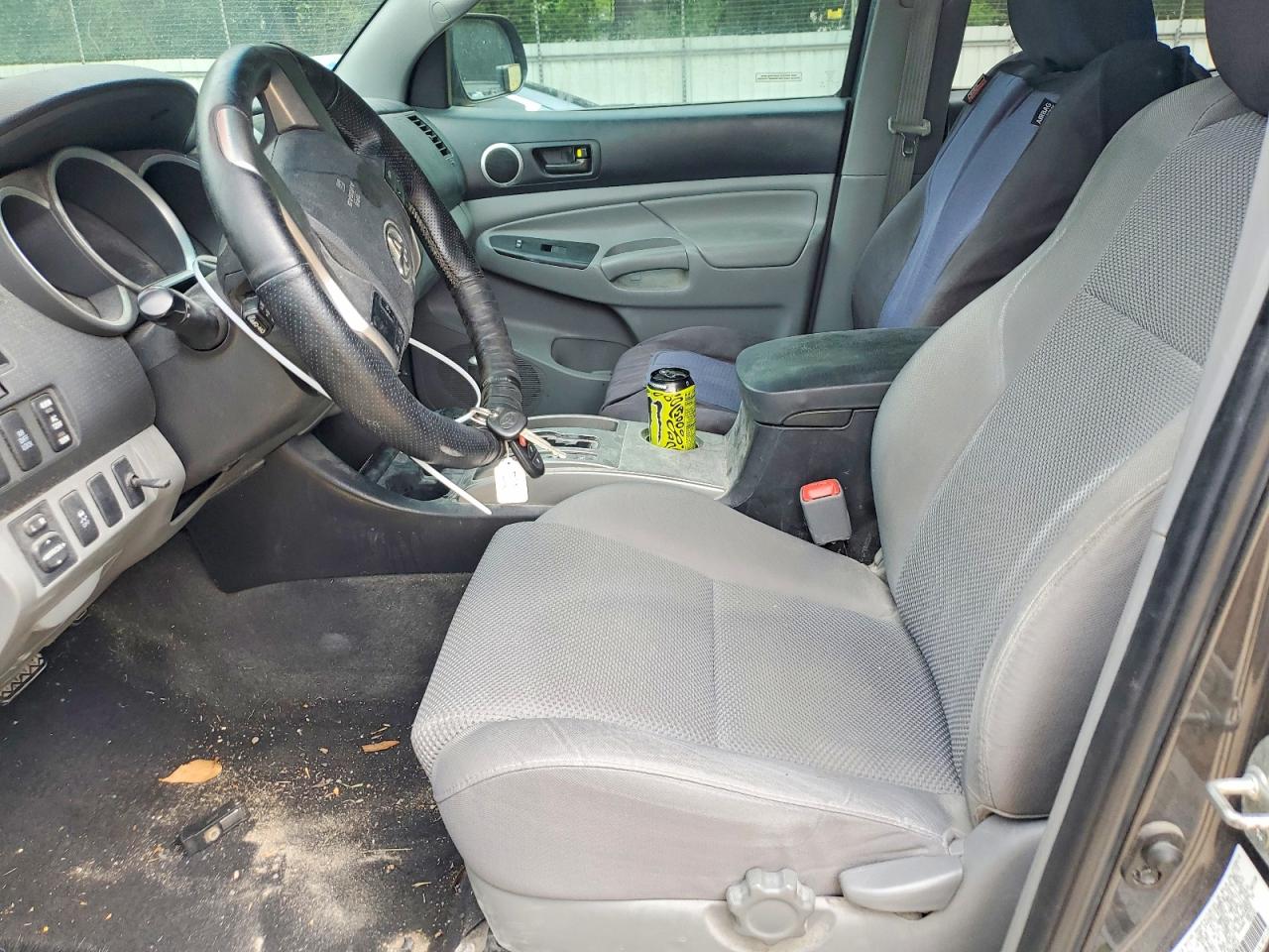 2012 Toyota Tacoma Double Cab Prerunner Серый vin: 3TMJU4GN9CM136629
