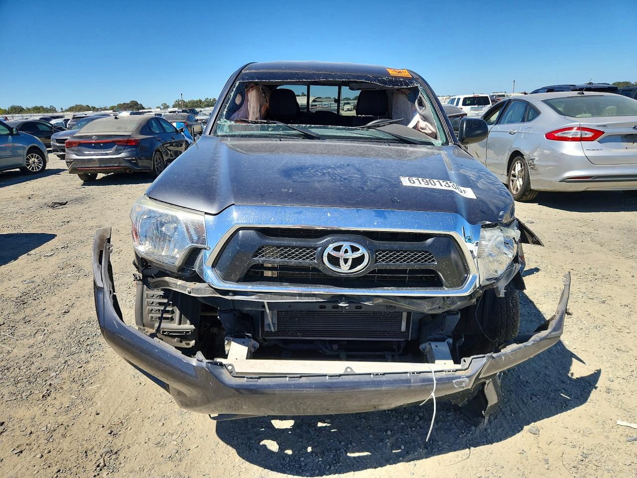 2015 Toyota Tacoma Double Cab Prerunner Gray vin: 3TMJU4GN9FM175984