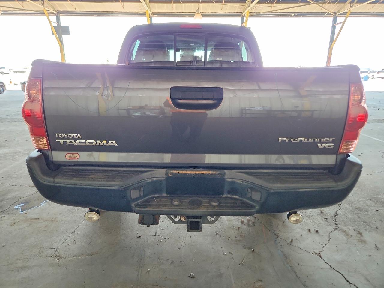 2015 Toyota Tacoma Double Cab Prerunner Gray vin: 3TMJU4GN9FM189030