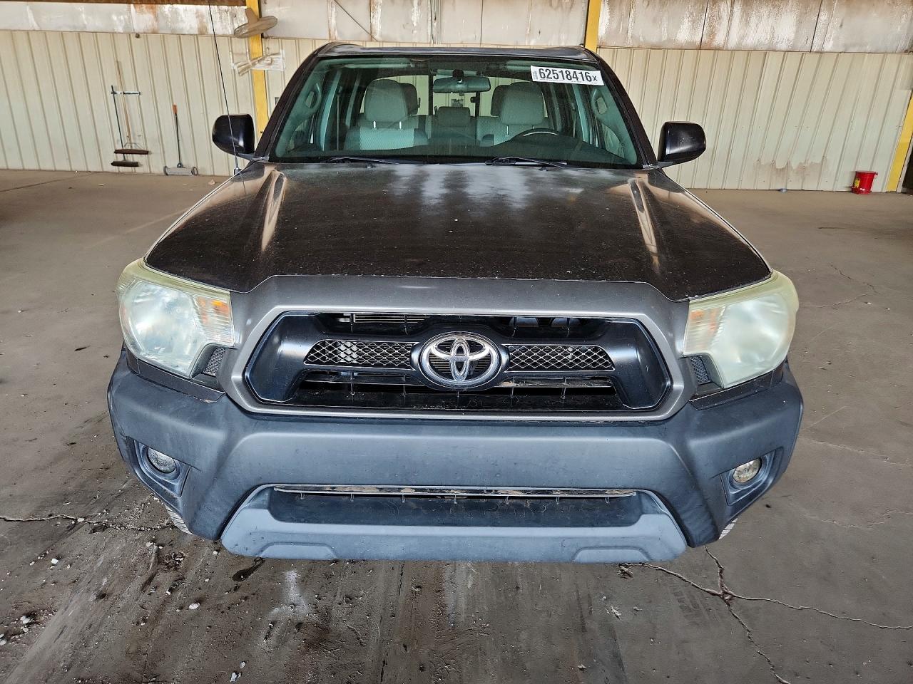 2015 Toyota Tacoma Double Cab Prerunner Gray vin: 3TMJU4GN9FM189030