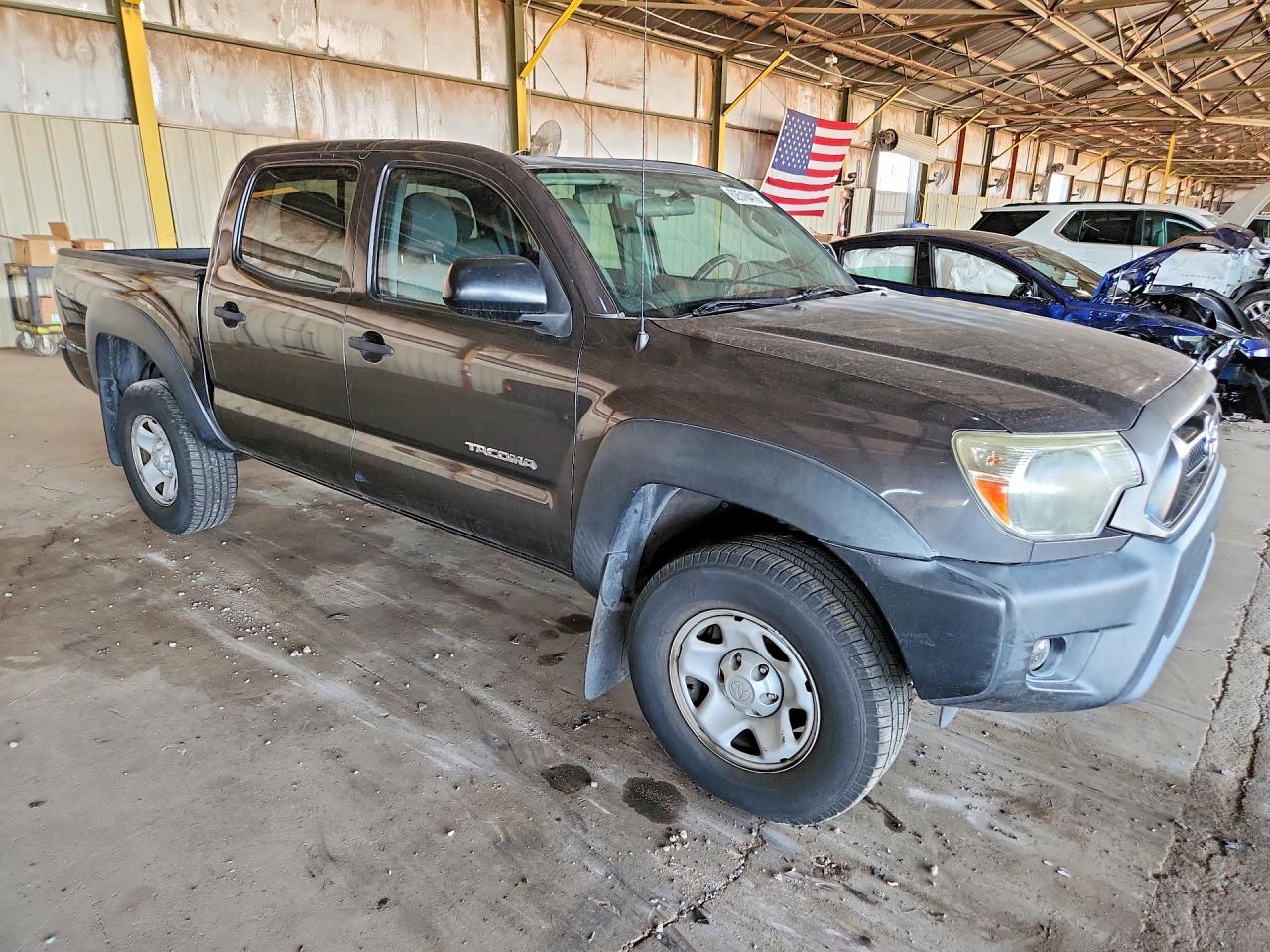 2015 Toyota Tacoma Double Cab Prerunner Gray vin: 3TMJU4GN9FM189030