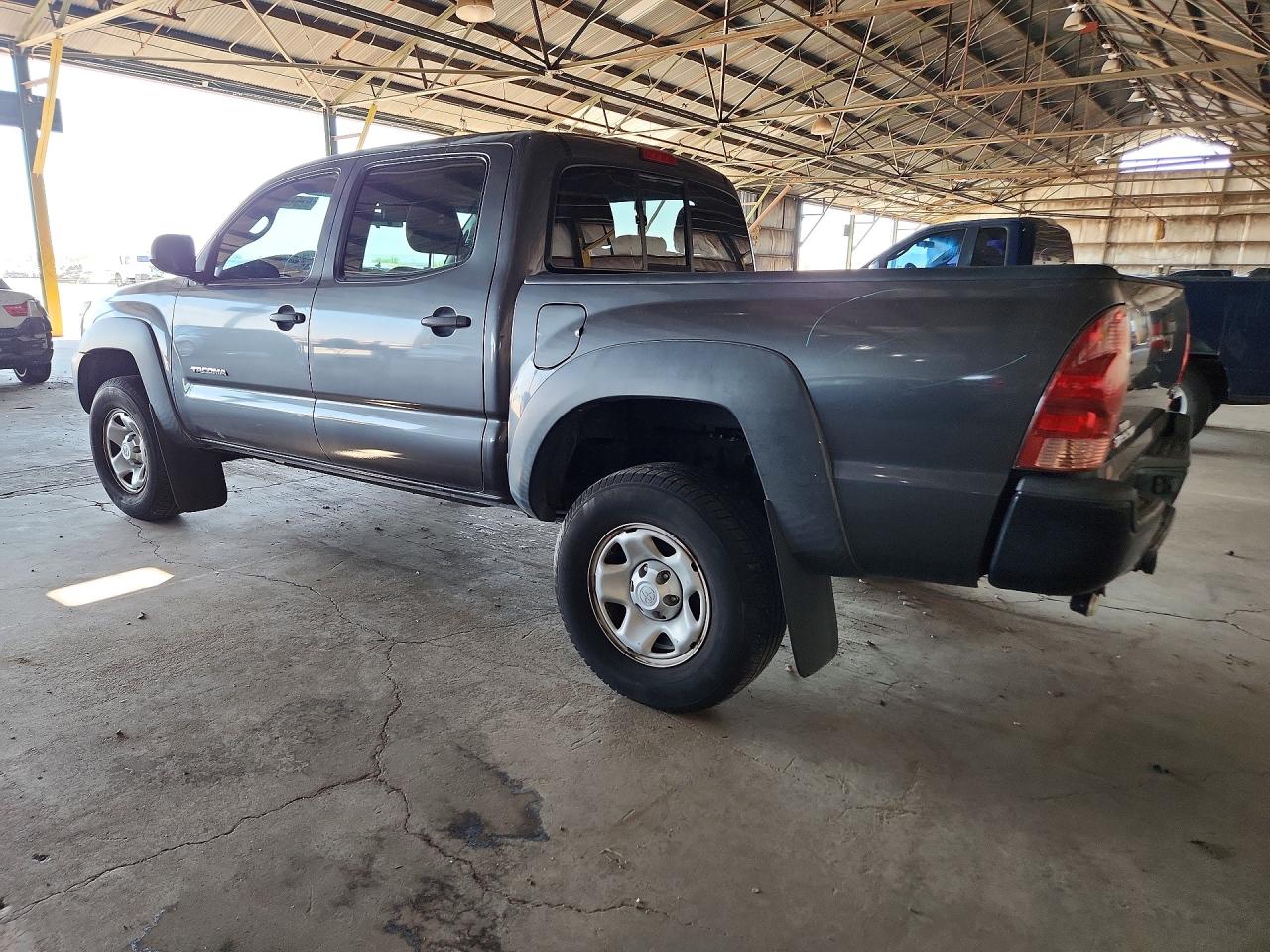 2015 Toyota Tacoma Double Cab Prerunner Gray vin: 3TMJU4GN9FM189030