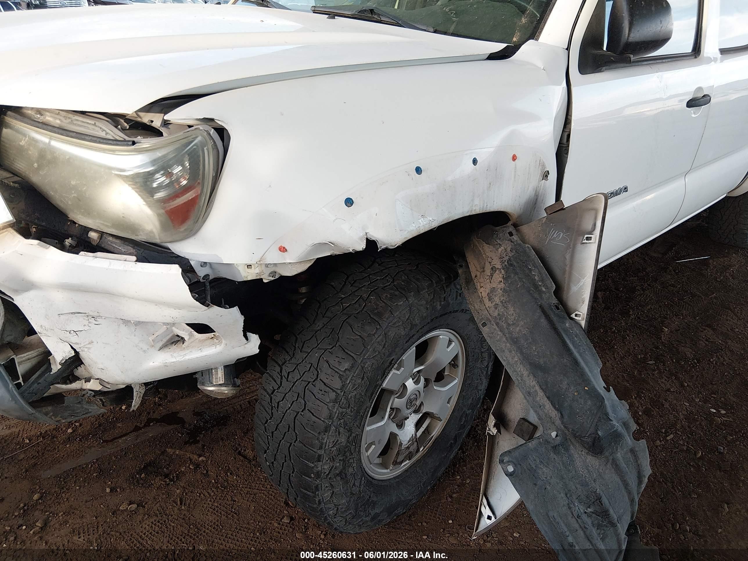 2015 Toyota Tacoma Prerunner V6 Белый vin: 3TMJU4GN9FM191828