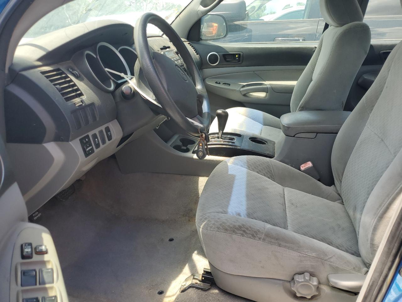 2010 Toyota Tacoma Double Cab Prerunner Blue vin: 3TMJU4GNXAM093450