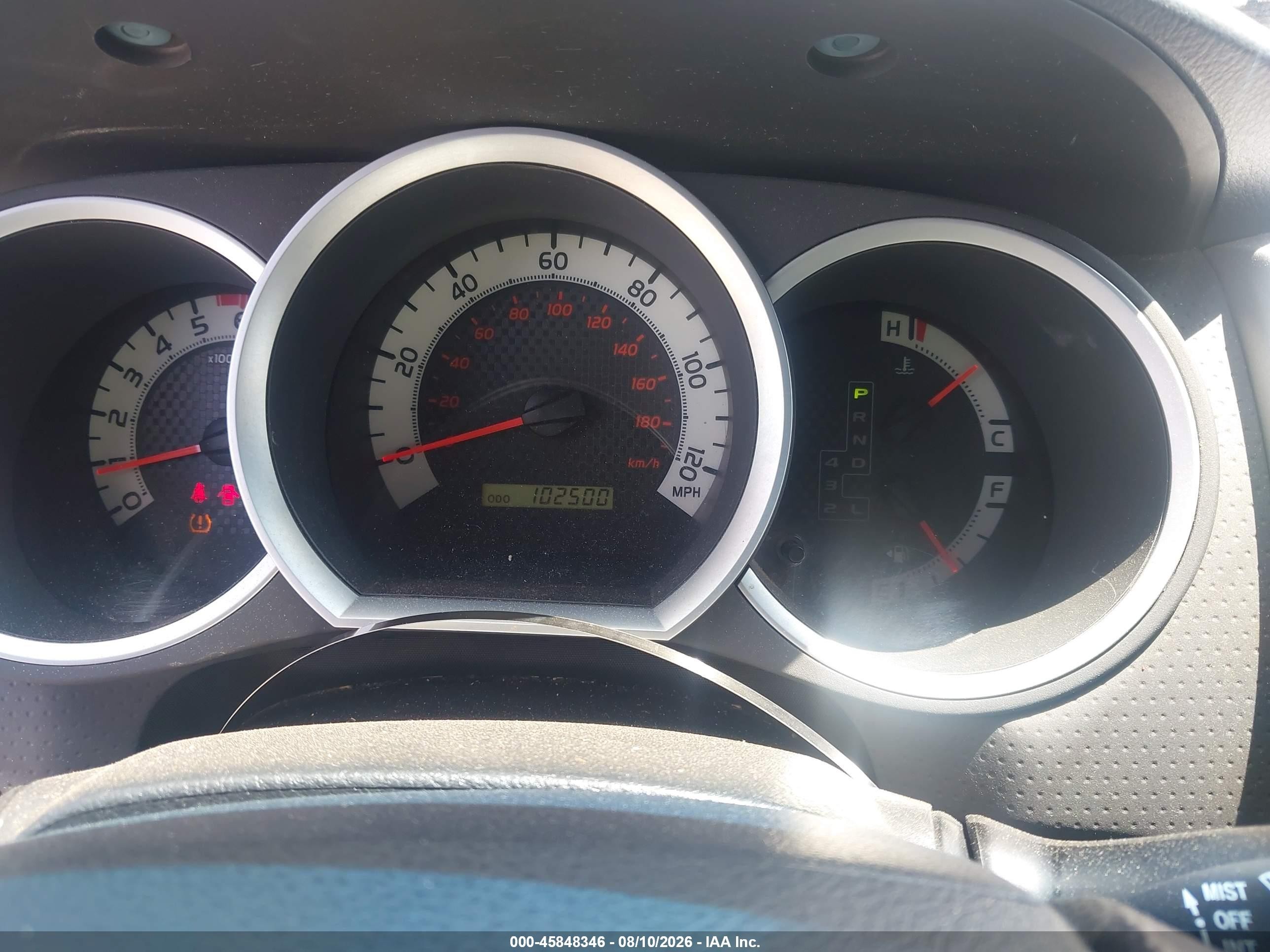 2012 Toyota Tacoma Prerunner V6 Gray vin: 3TMJU4GNXCM137076