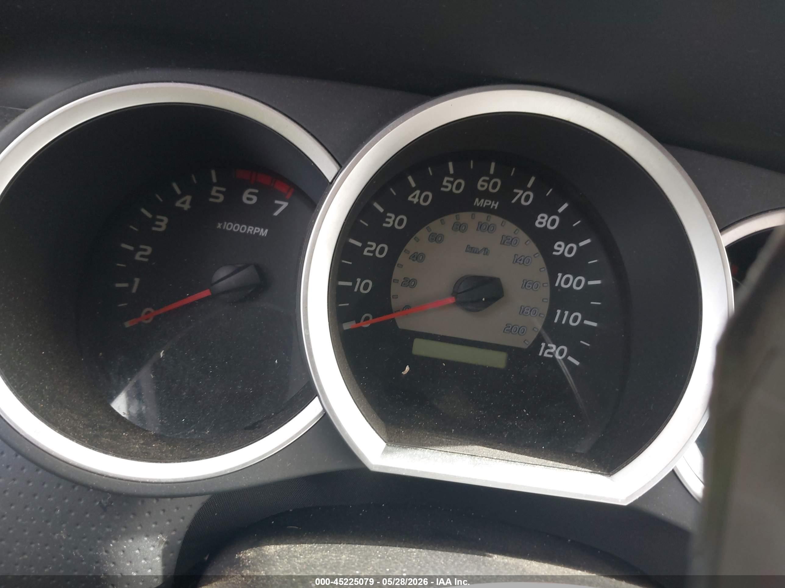 2005 Toyota Tacoma Prerunner V6 Black vin: 3TMJU62N05M002257