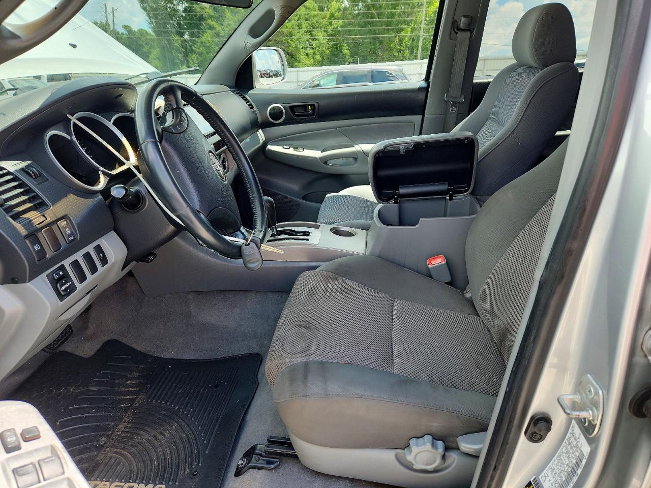 2005 Toyota Tacoma Double Cab Prerunner Gray vin: 3TMJU62N05M003232
