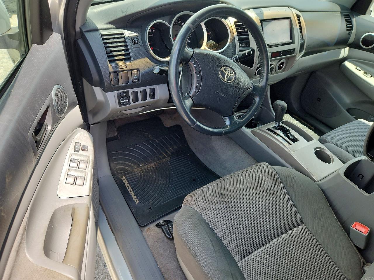 2005 Toyota Tacoma Double Cab Prerunner Gray vin: 3TMJU62N05M003232