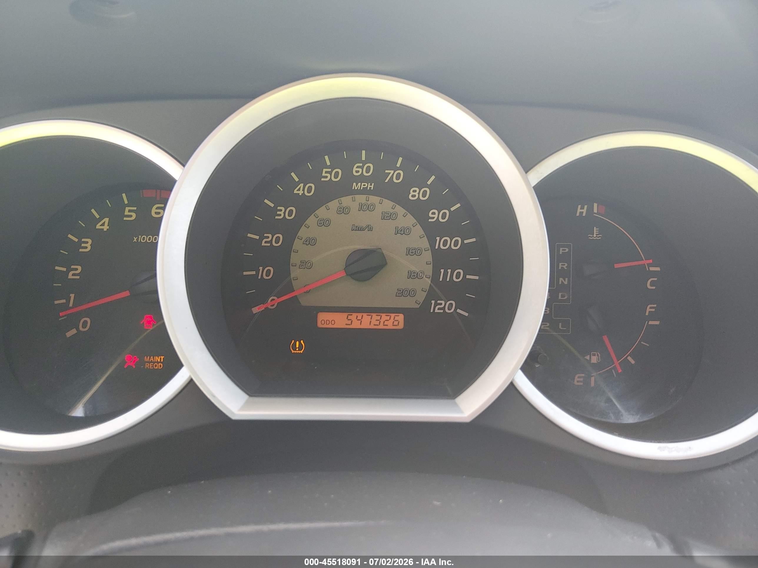 2006 Toyota Tacoma Prerunner V6 Red vin: 3TMJU62N06M017990