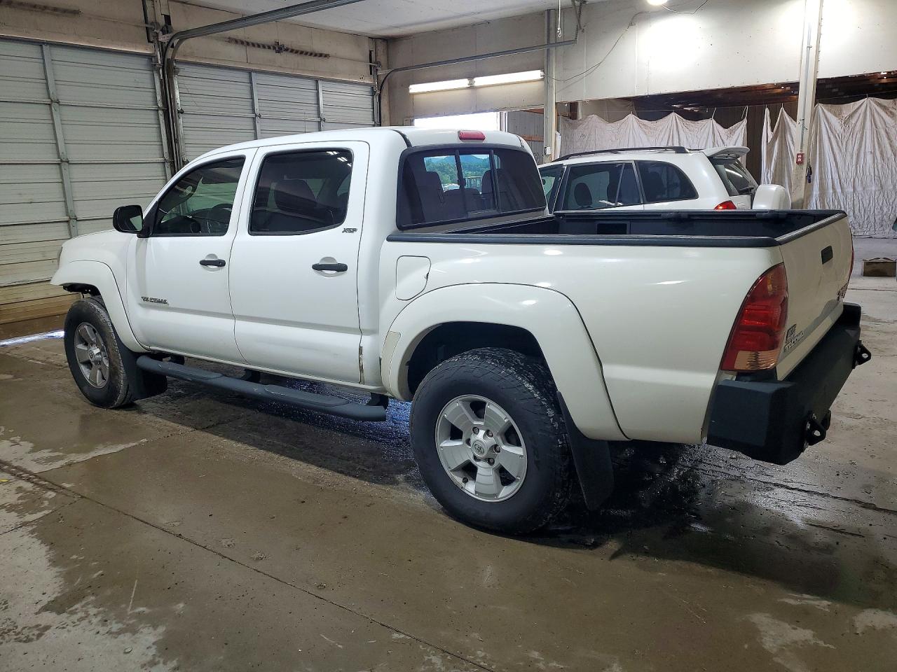 2006 Toyota Tacoma Double Cab Prerunner White vin: 3TMJU62N06M024096