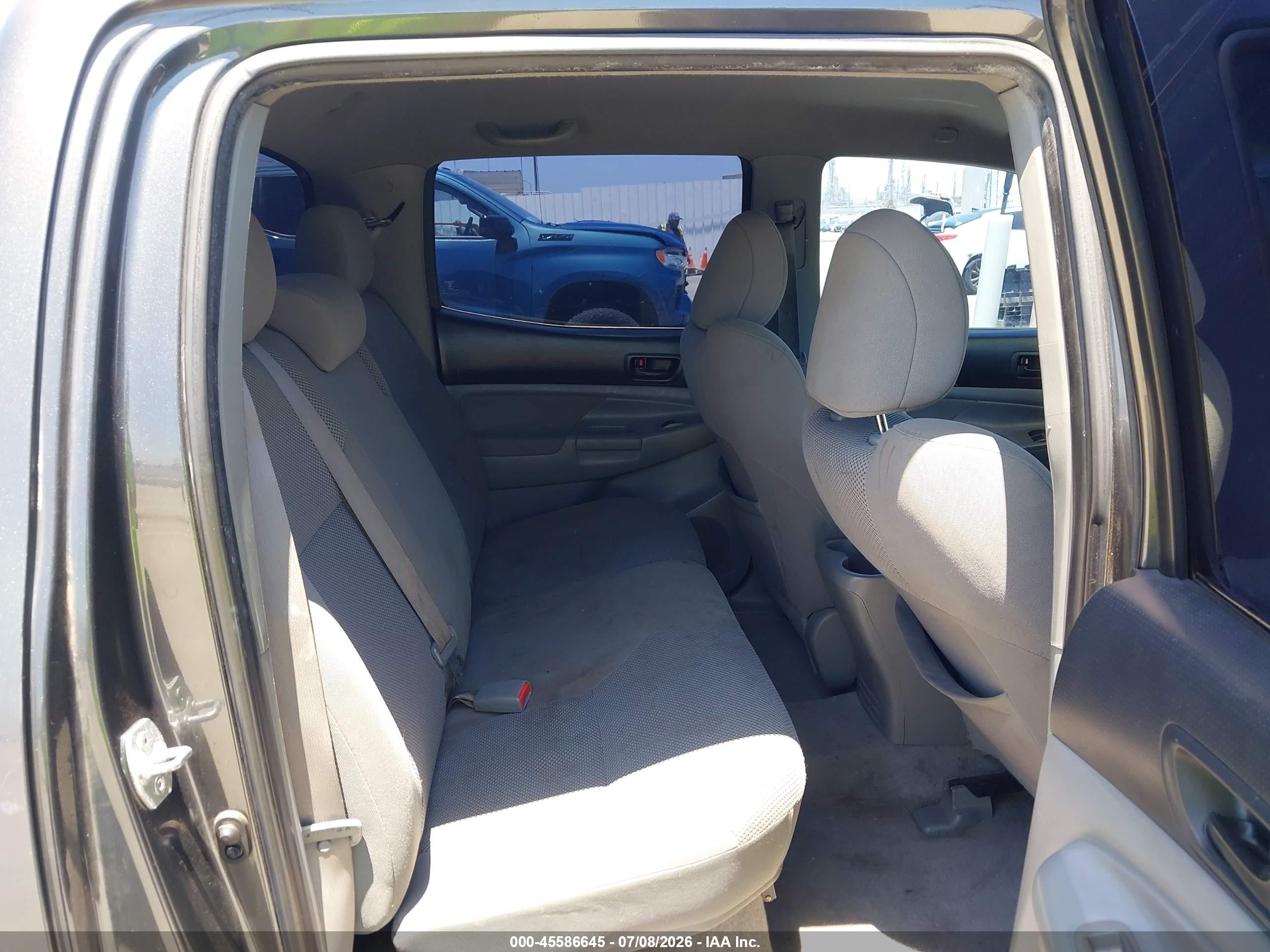 2009 Toyota Tacoma Prerunner V6 Gray vin: 3TMJU62N09M075151