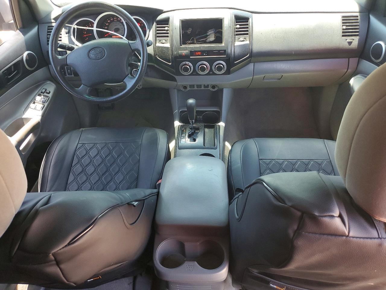 2009 Toyota Tacoma Double Cab Prerunner Gray vin: 3TMJU62N09M081340
