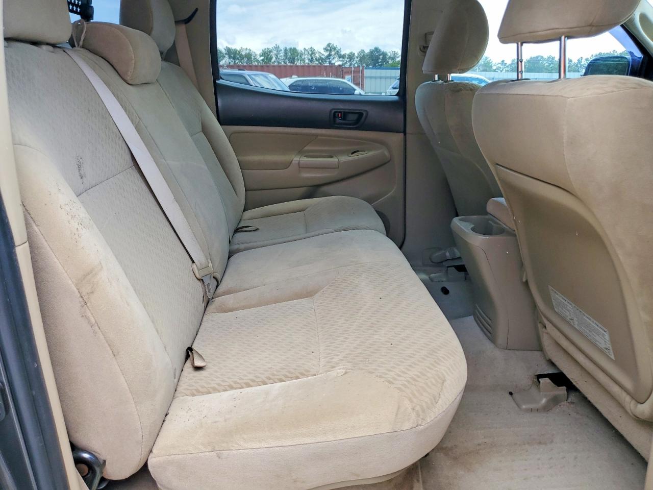 2009 Toyota Tacoma Double Cab Prerunner Gray vin: 3TMJU62N09M084447