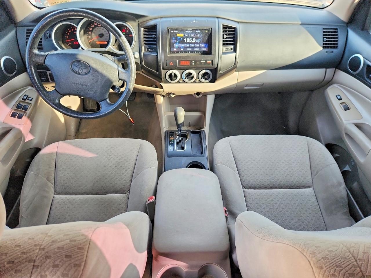 2007 Toyota Tacoma Double Cab Prerunner Black vin: 3TMJU62N17M029664