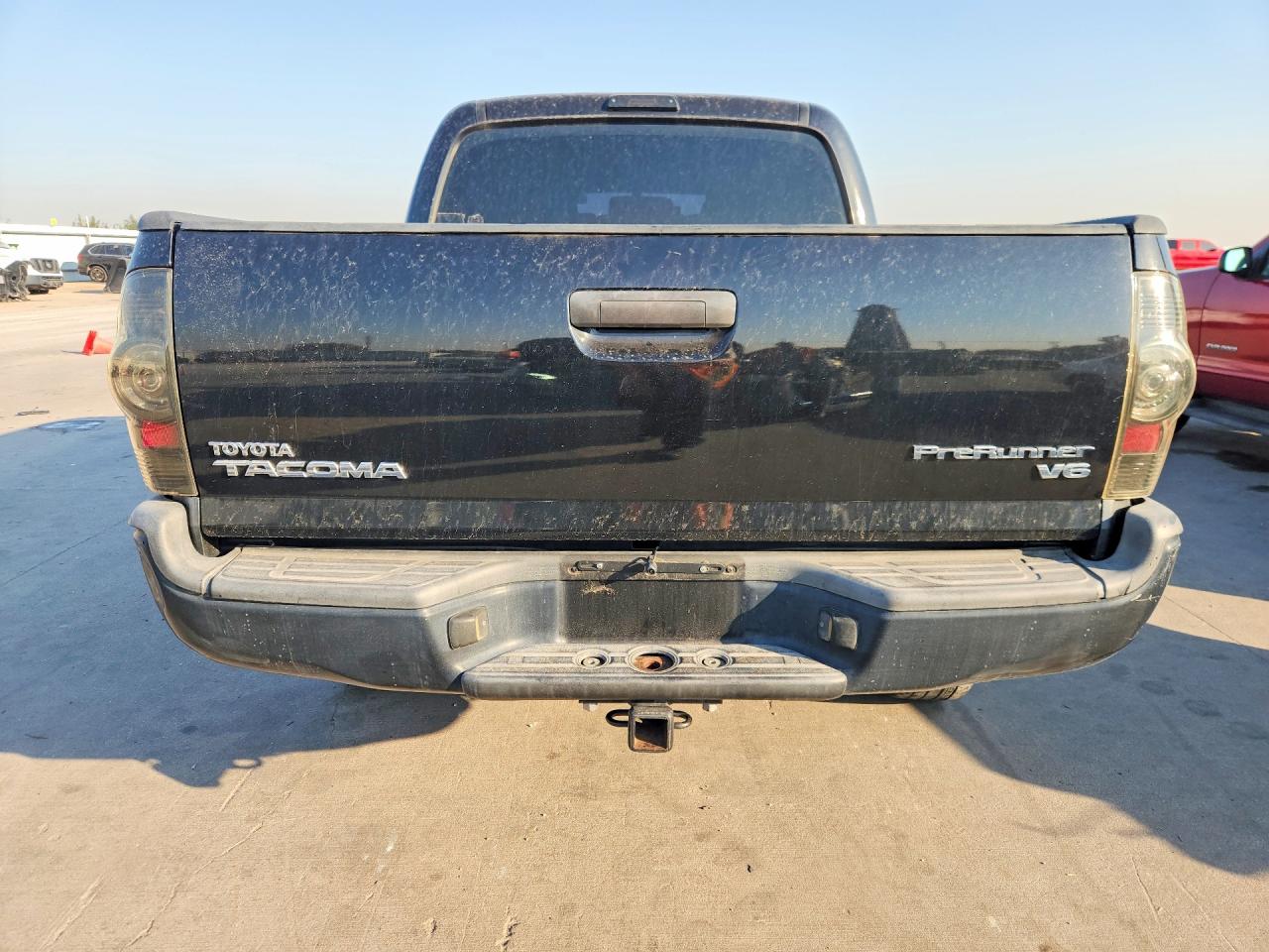 2007 Toyota Tacoma Double Cab Prerunner Black vin: 3TMJU62N17M029664