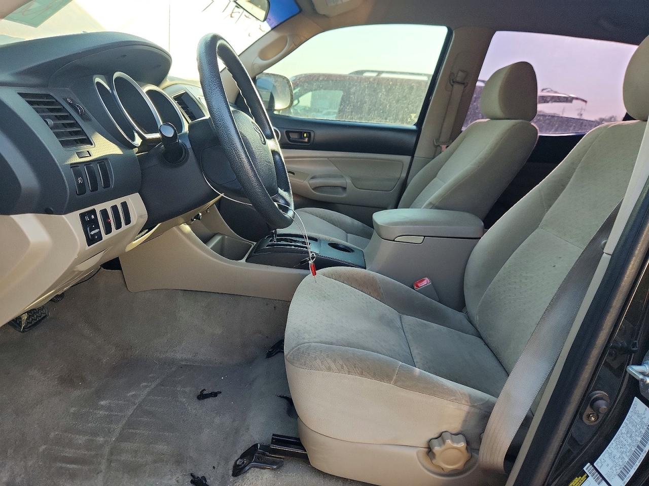 2007 Toyota Tacoma Double Cab Prerunner Black vin: 3TMJU62N17M029664