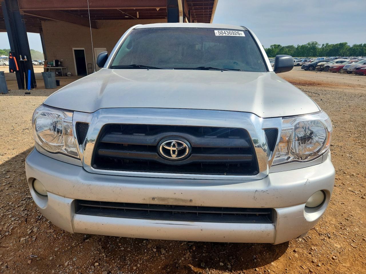 2008 Toyota Tacoma Double Cab Prerunner Silver vin: 3TMJU62N18M058762