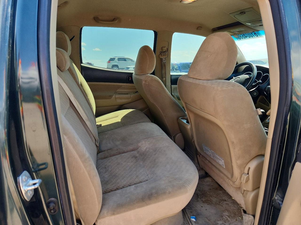 2009 Toyota Tacoma Double Cab Prerunner Green vin: 3TMJU62N19M077068