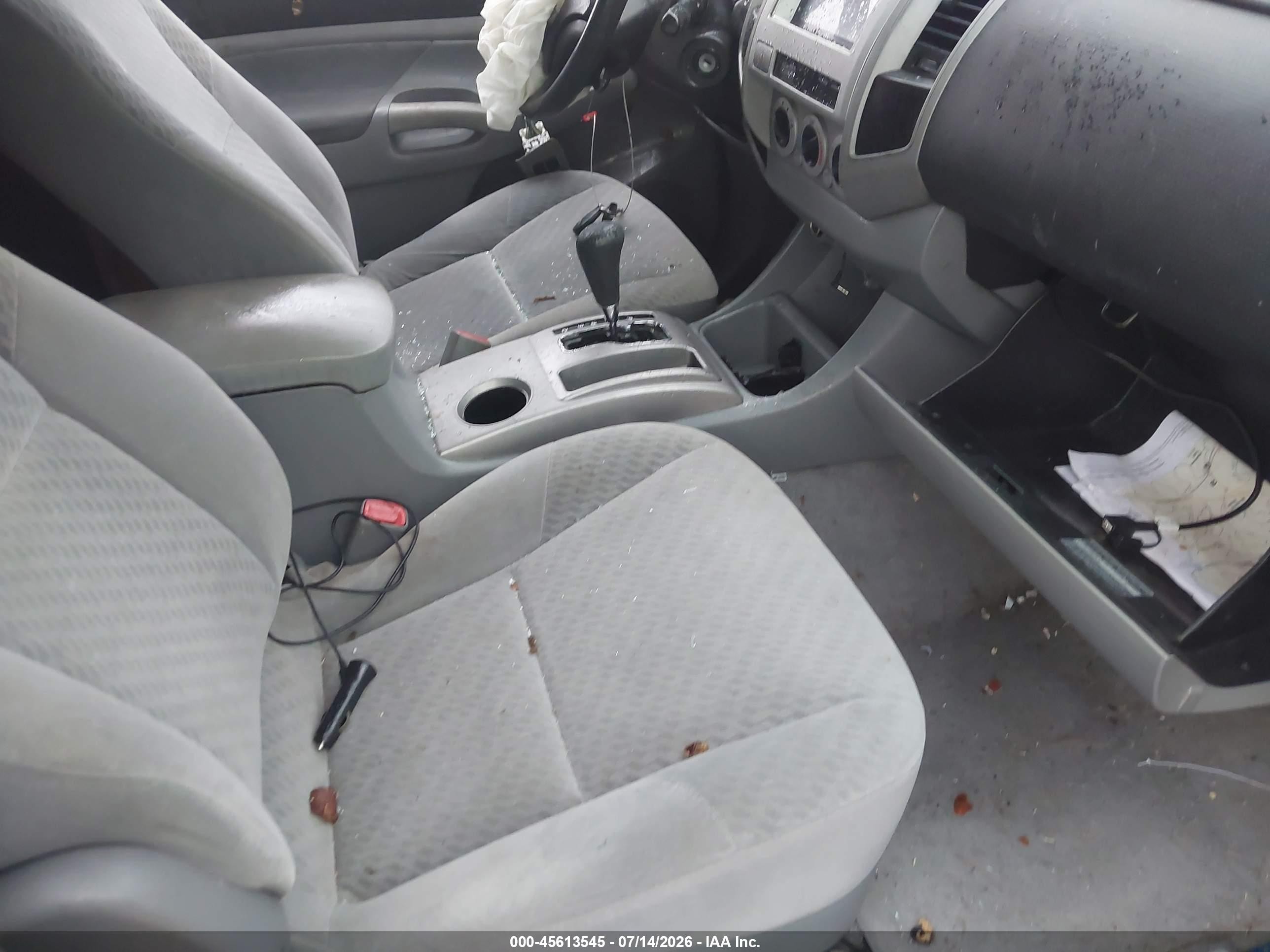 2009 Toyota Tacoma Prerunner V6 Blue vin: 3TMJU62N19M088944
