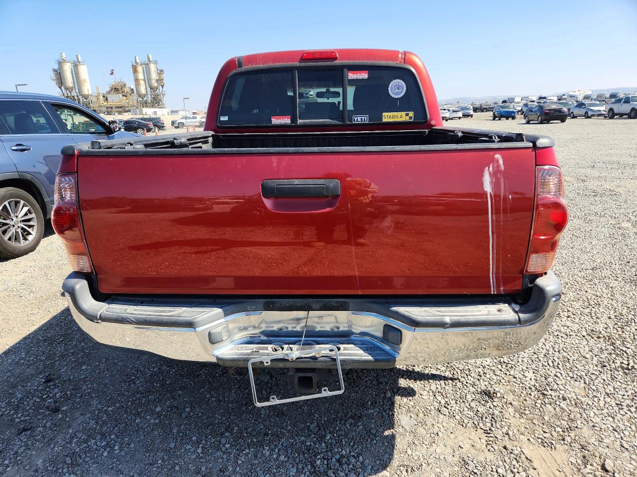 2006 Toyota Tacoma Double Cab Prerunner Red vin: 3TMJU62N26M012712
