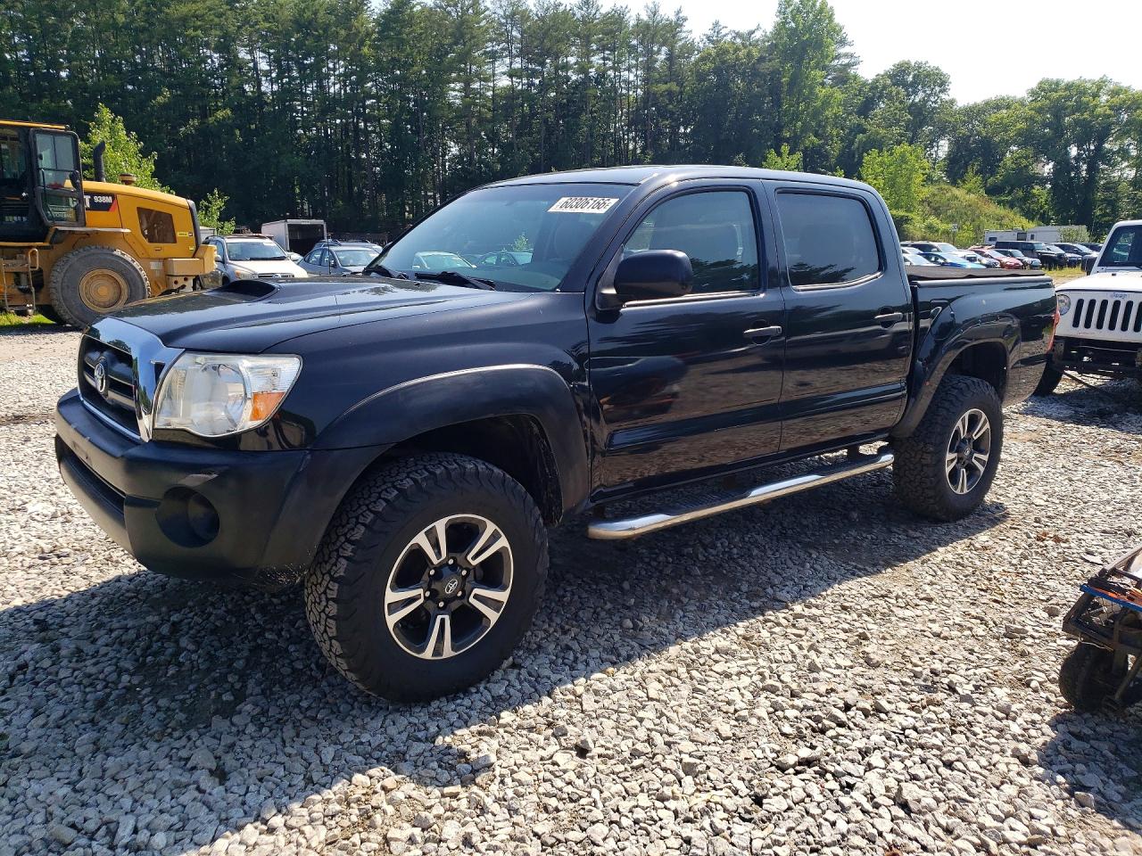 2006 Toyota Tacoma Double Cab Prerunner Black vin: 3TMJU62N26M017246