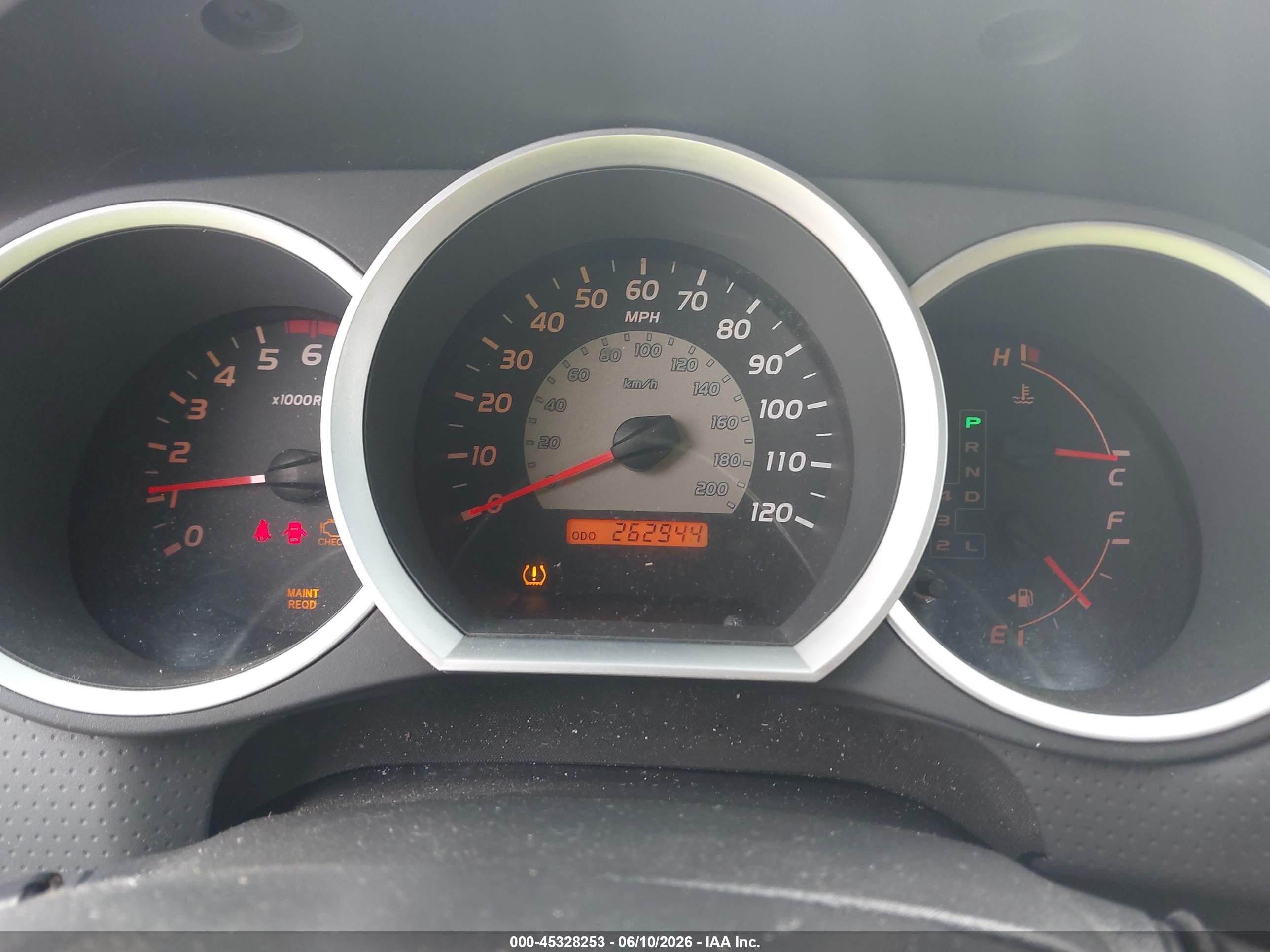 2006 Toyota Tacoma Prerunner V6 White vin: 3TMJU62N26M028182