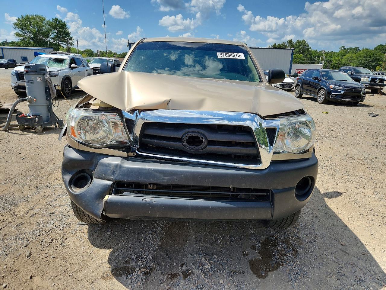 2007 Toyota Tacoma Double Cab Prerunner Tan vin: 3TMJU62N27M036736
